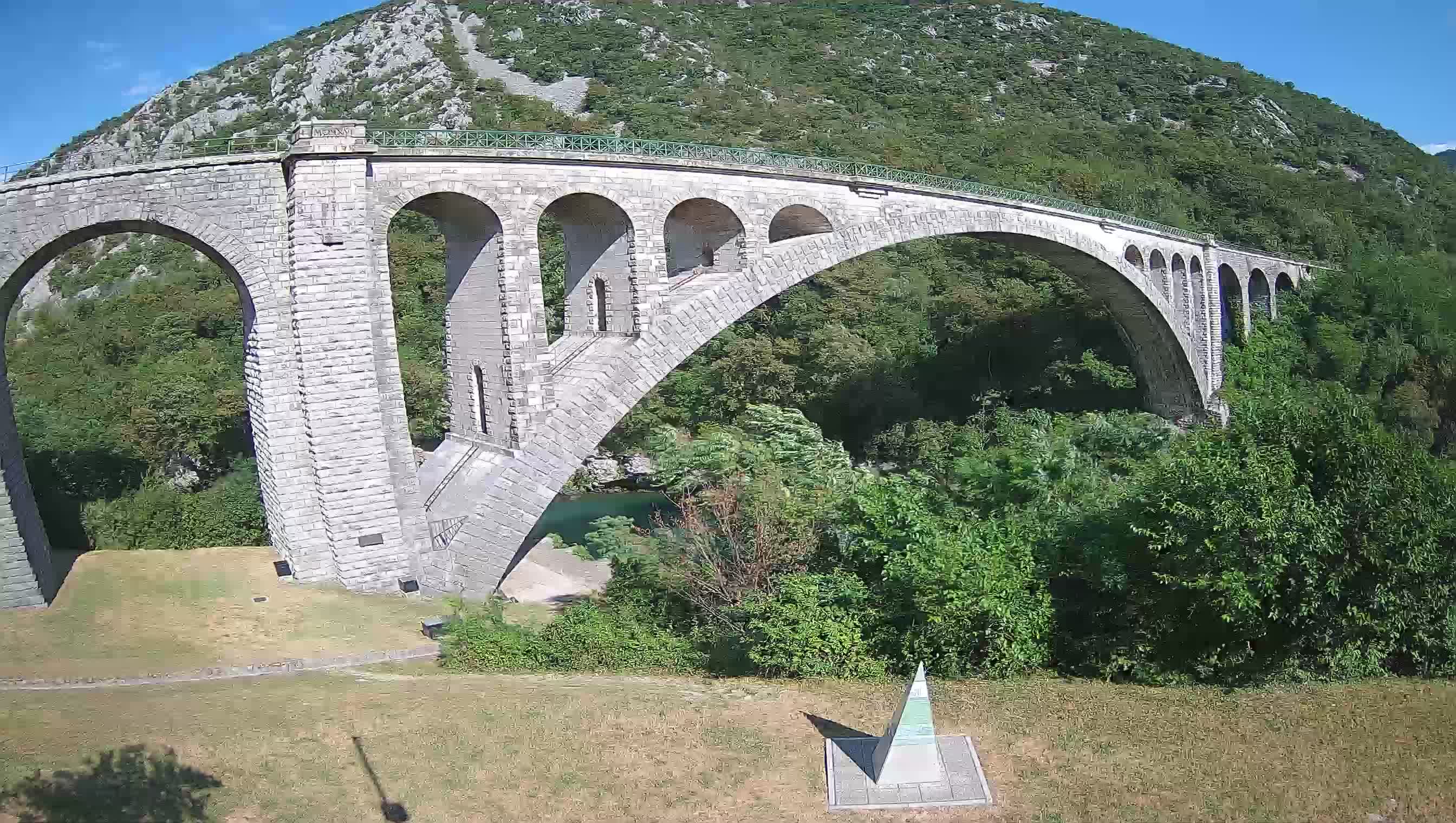 Solkan Bridge webcam – Slovenia