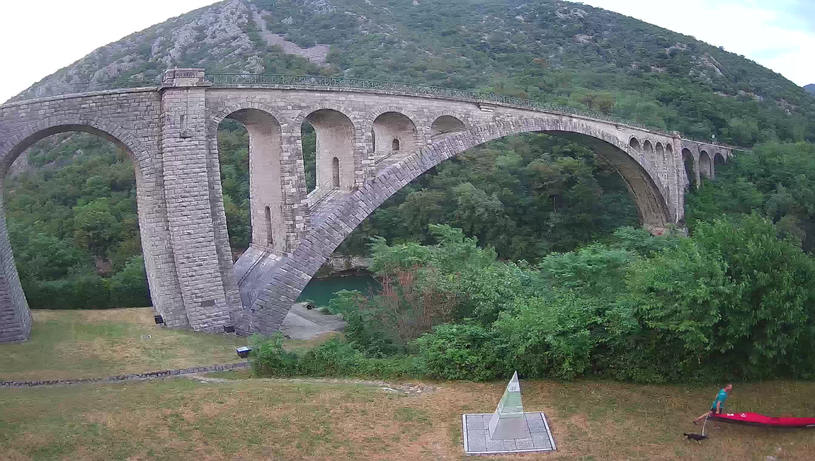 Puente de Solkan – Camera en vivo