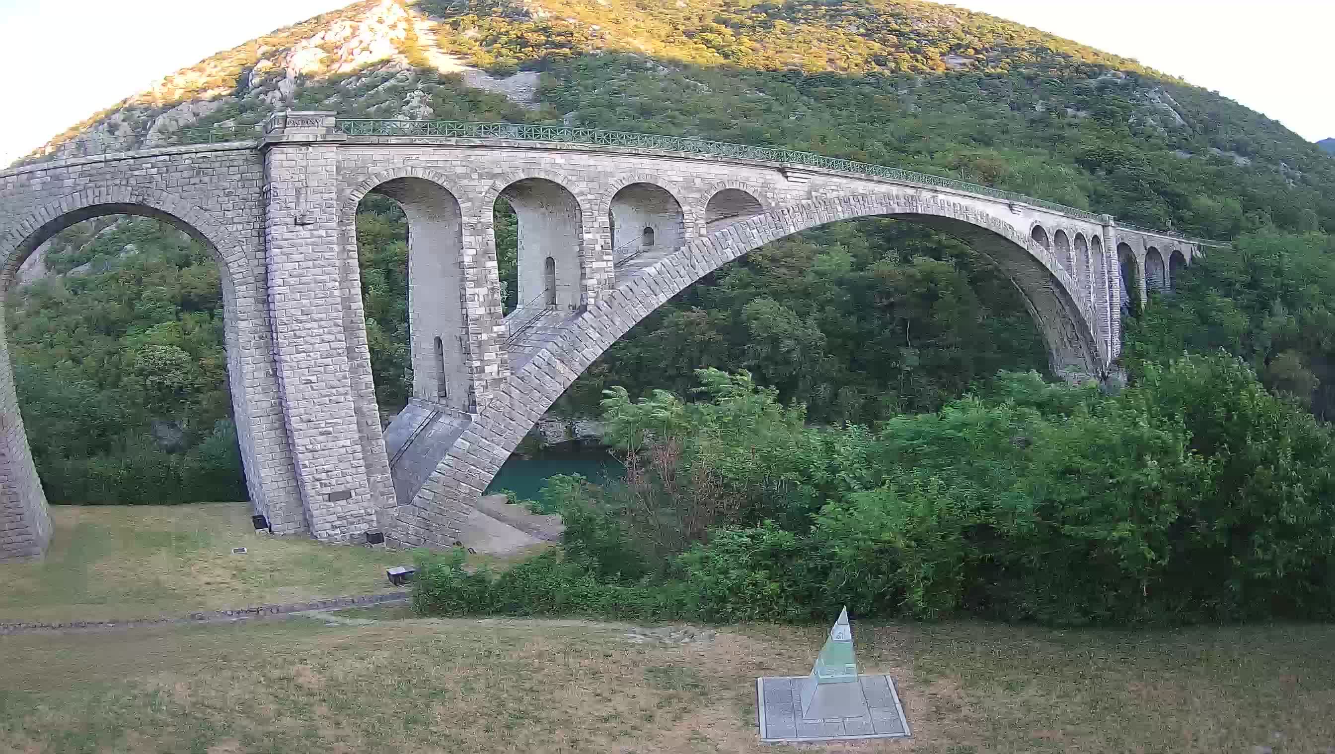 Solkan Bridge webcam – Slovenia