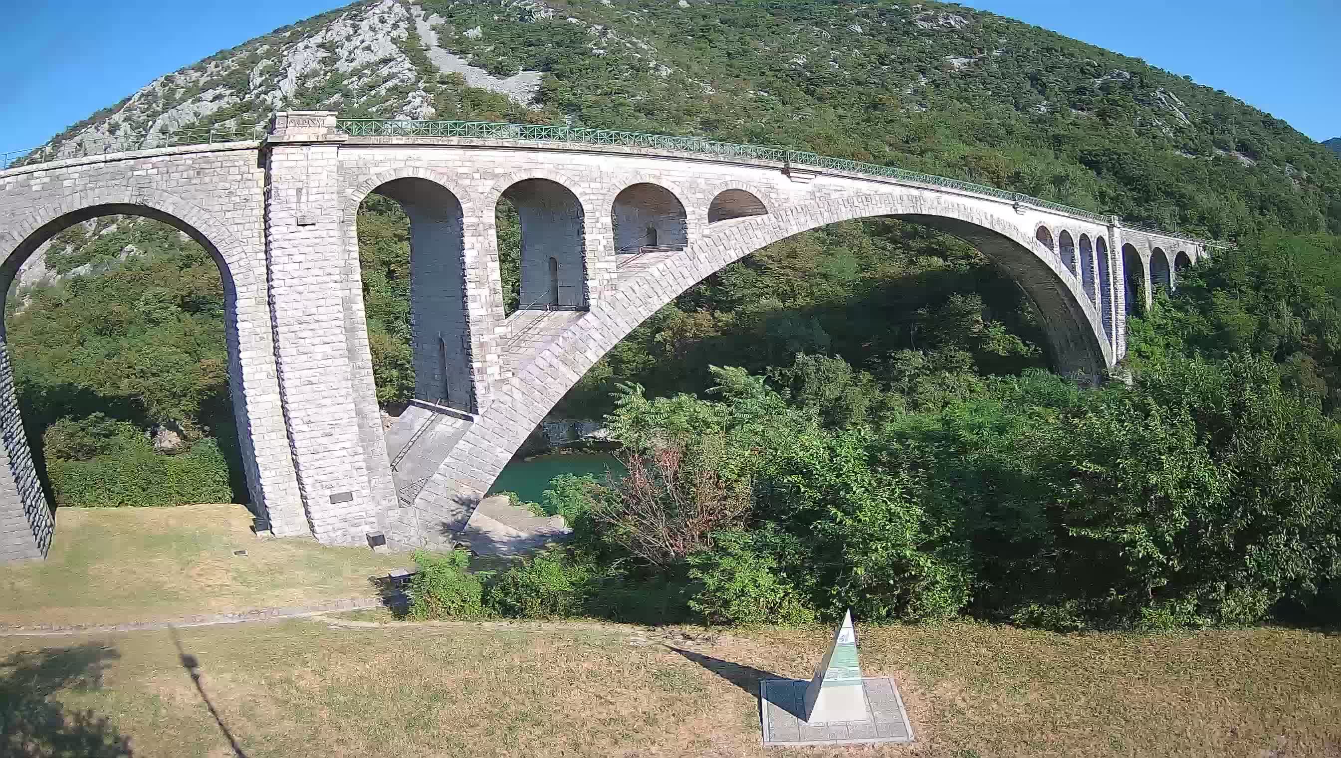 Solkan Bridge webcam – Slovenia