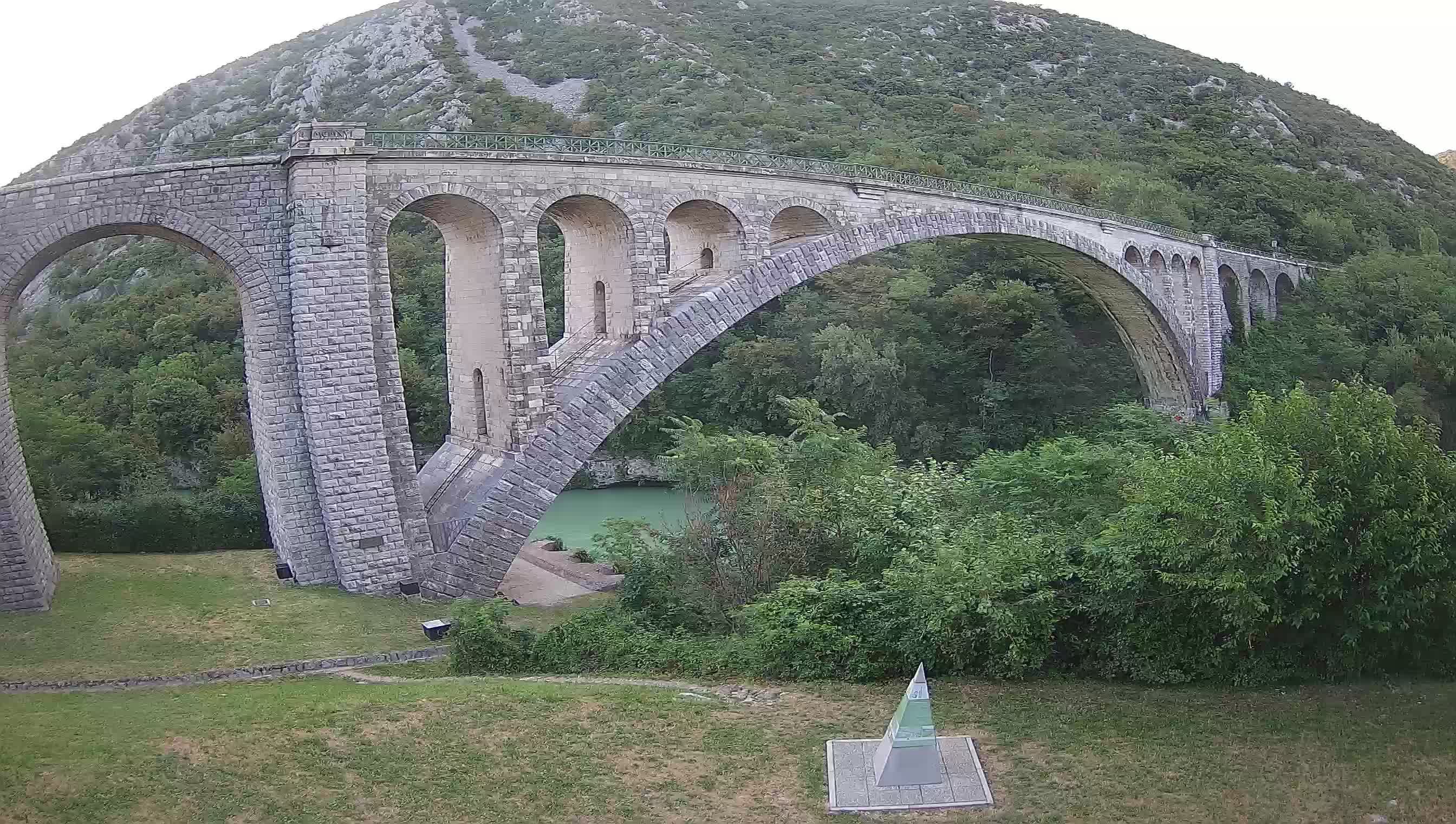 Puente de Solkan – Camera en vivo