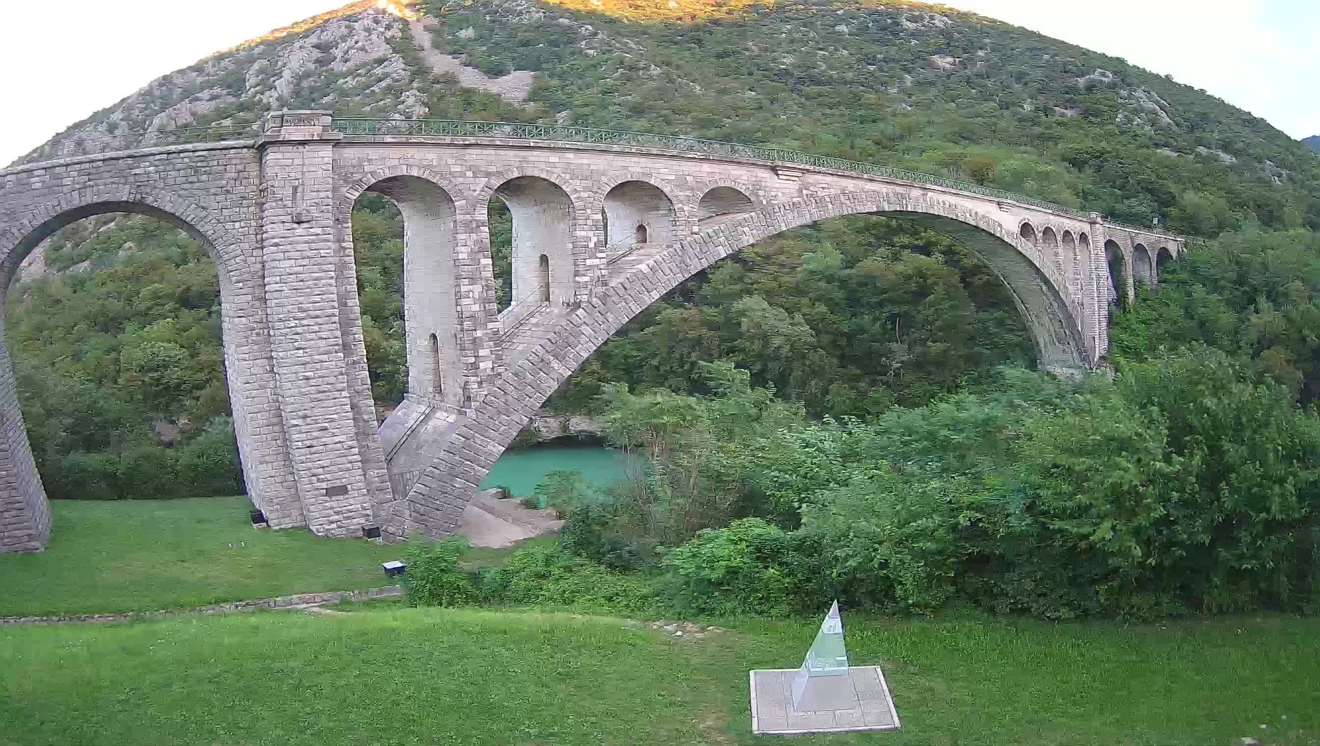 Puente de Solkan – Camera en vivo
