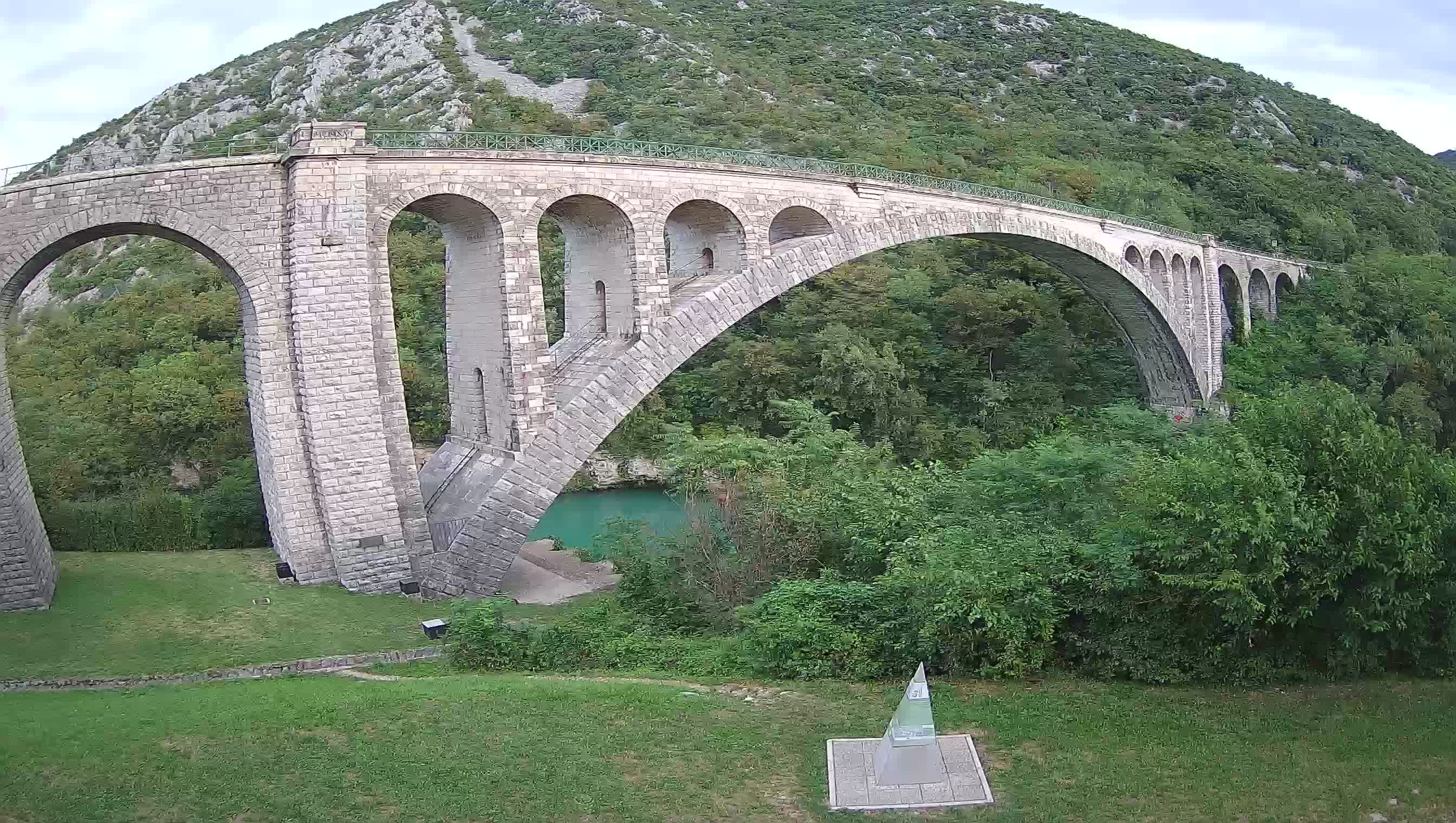 Solkan Bridge webcam – Slovenia