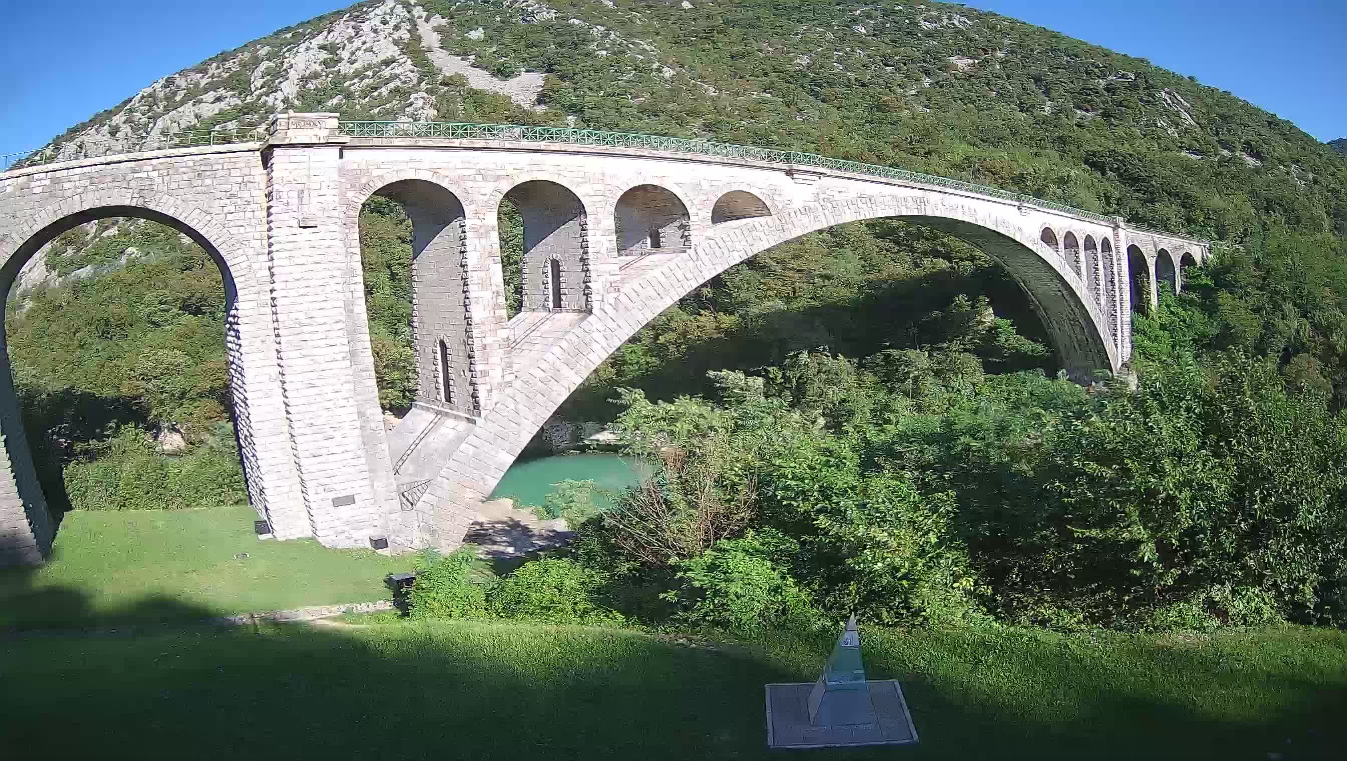 Puente de Solkan – Camera en vivo