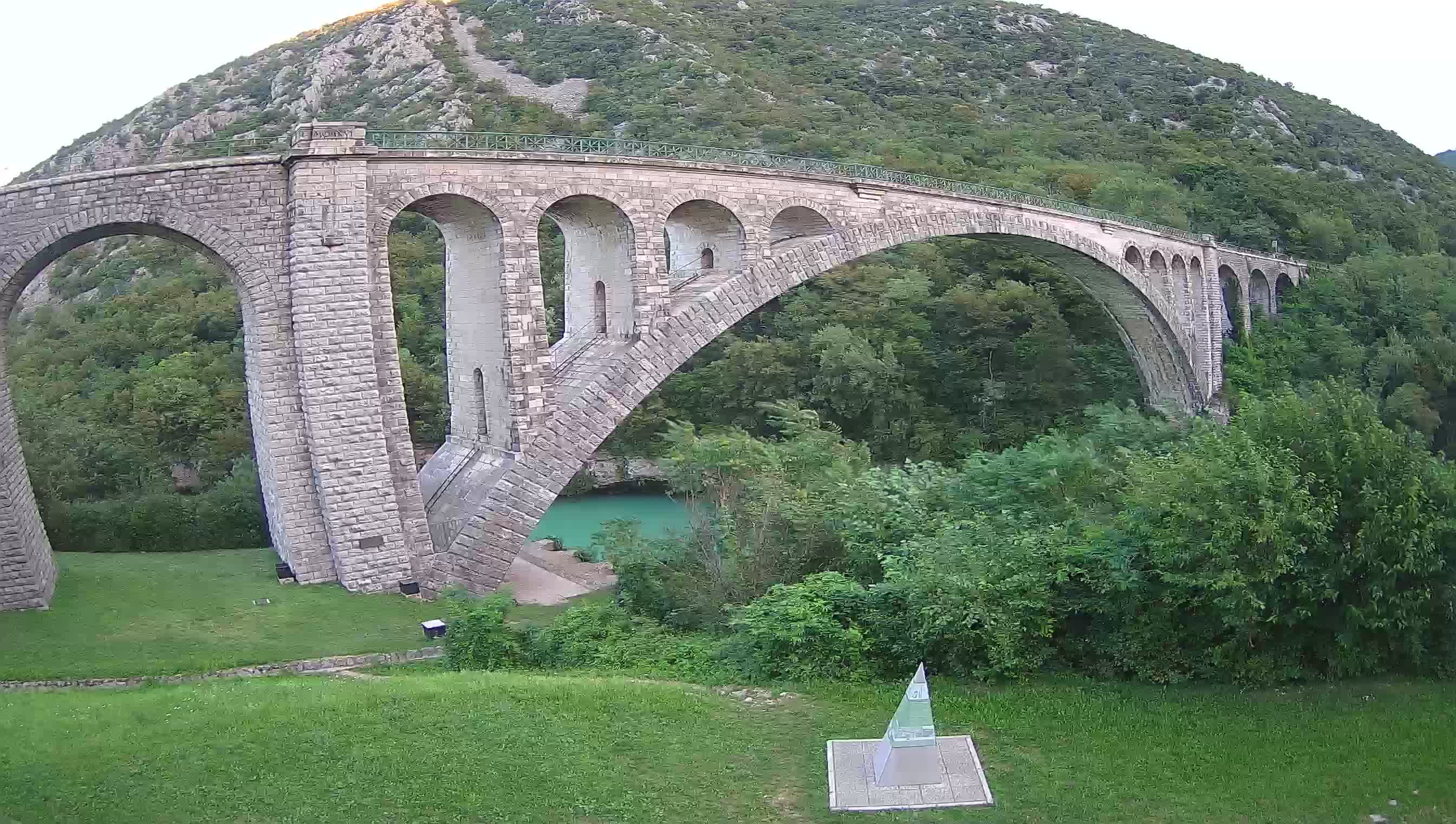 Puente de Solkan – Camera en vivo