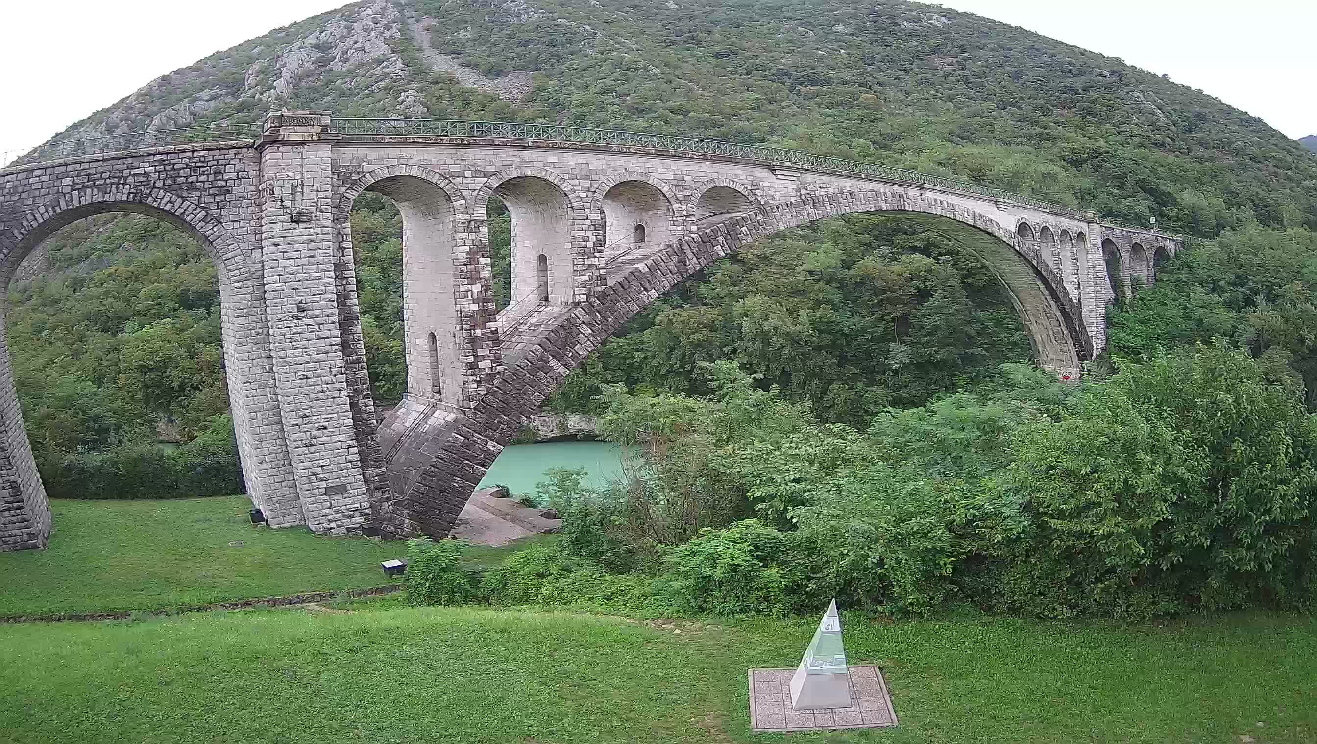 Solkan Bridge webcam – Slovenia