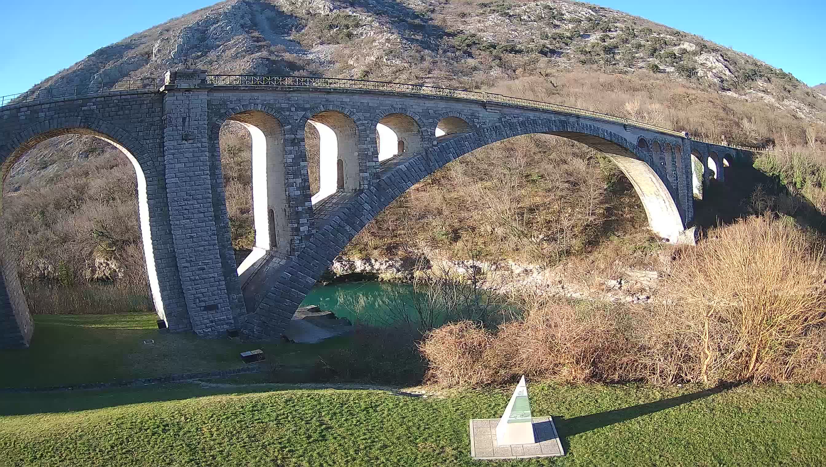 Solkan Bridge webcam – Slovenia