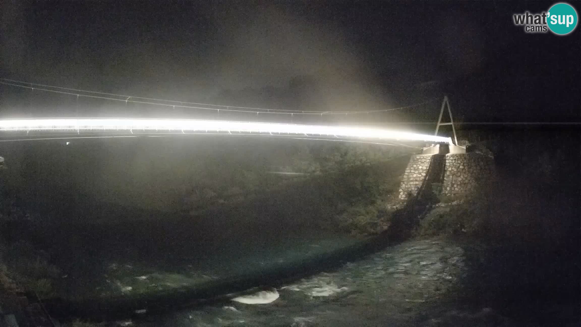 Webcam Soča River – Solkan – bicycle bridge