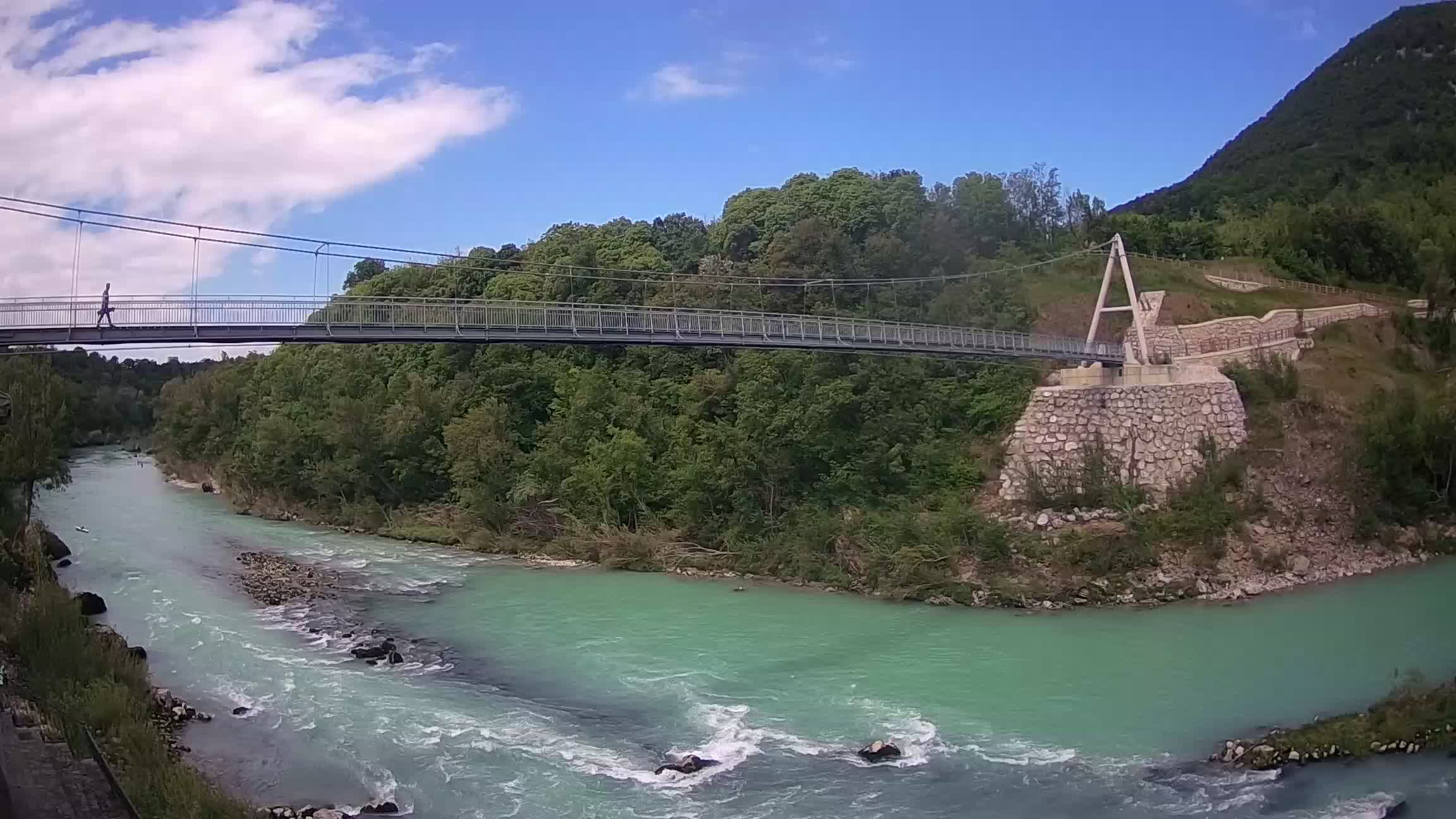 Brv čez reko Sočo – Solkan Spletna kamera