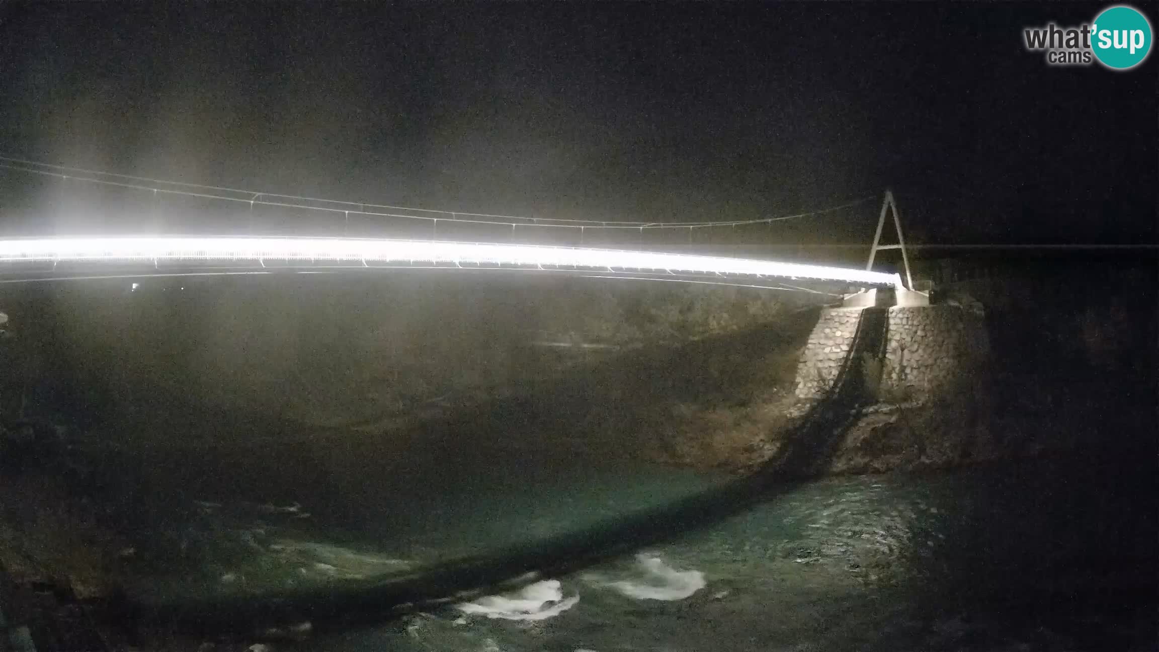 Webcam Soča River – Solkan – bicycle bridge