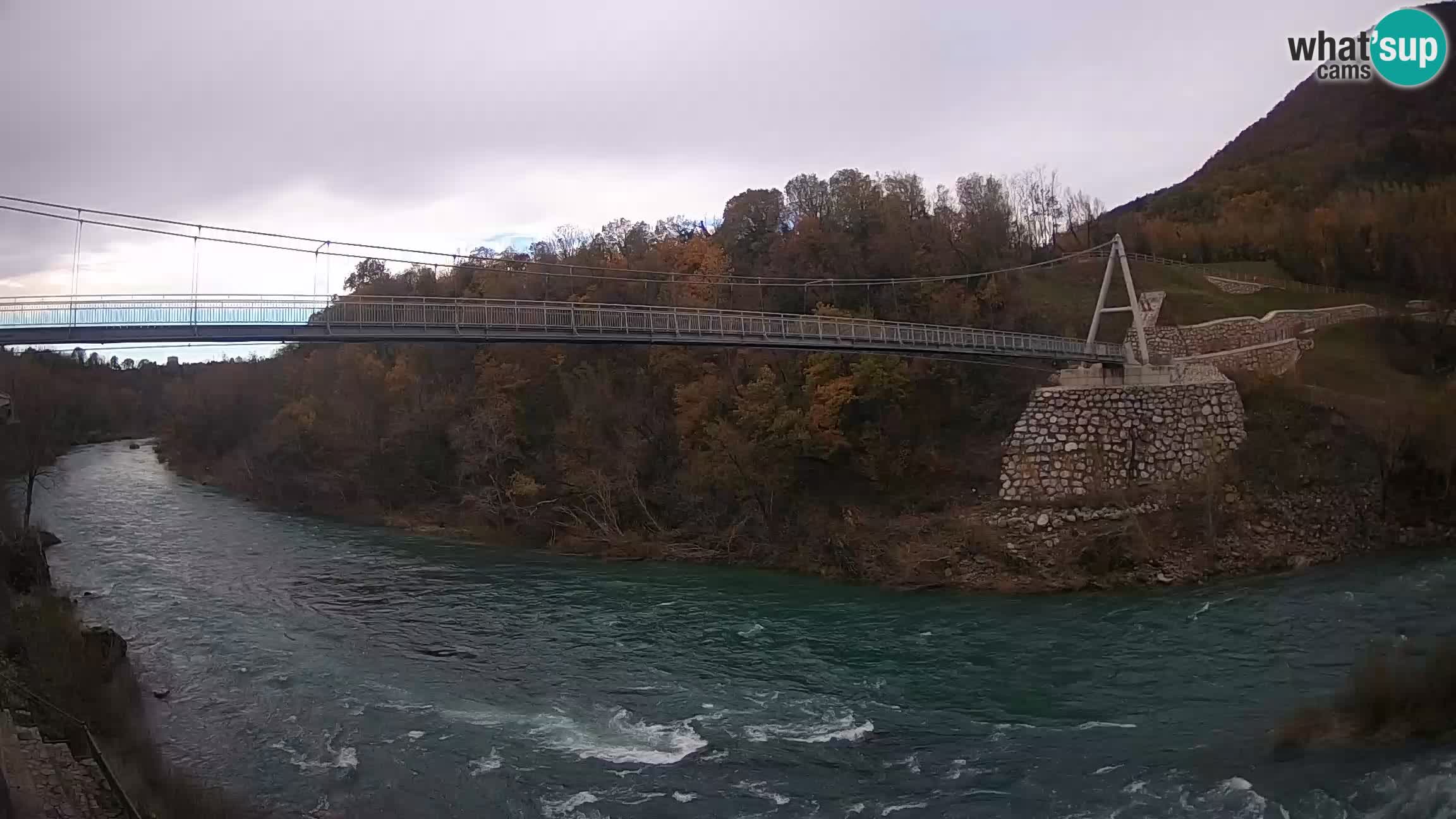 Brv čez reko Sočo – Solkan Spletna kamera