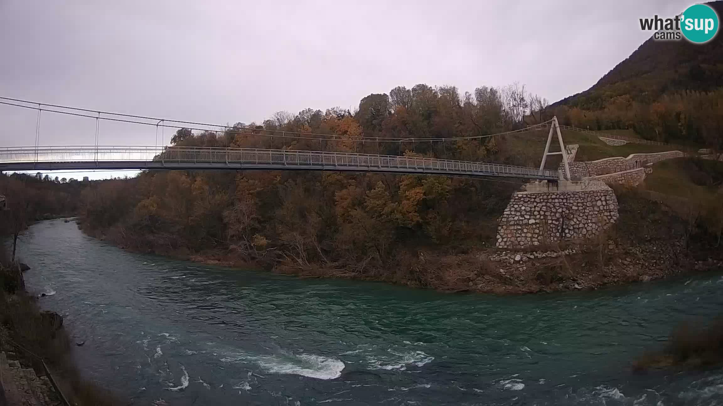 Brv čez reko Sočo – Solkan Spletna kamera