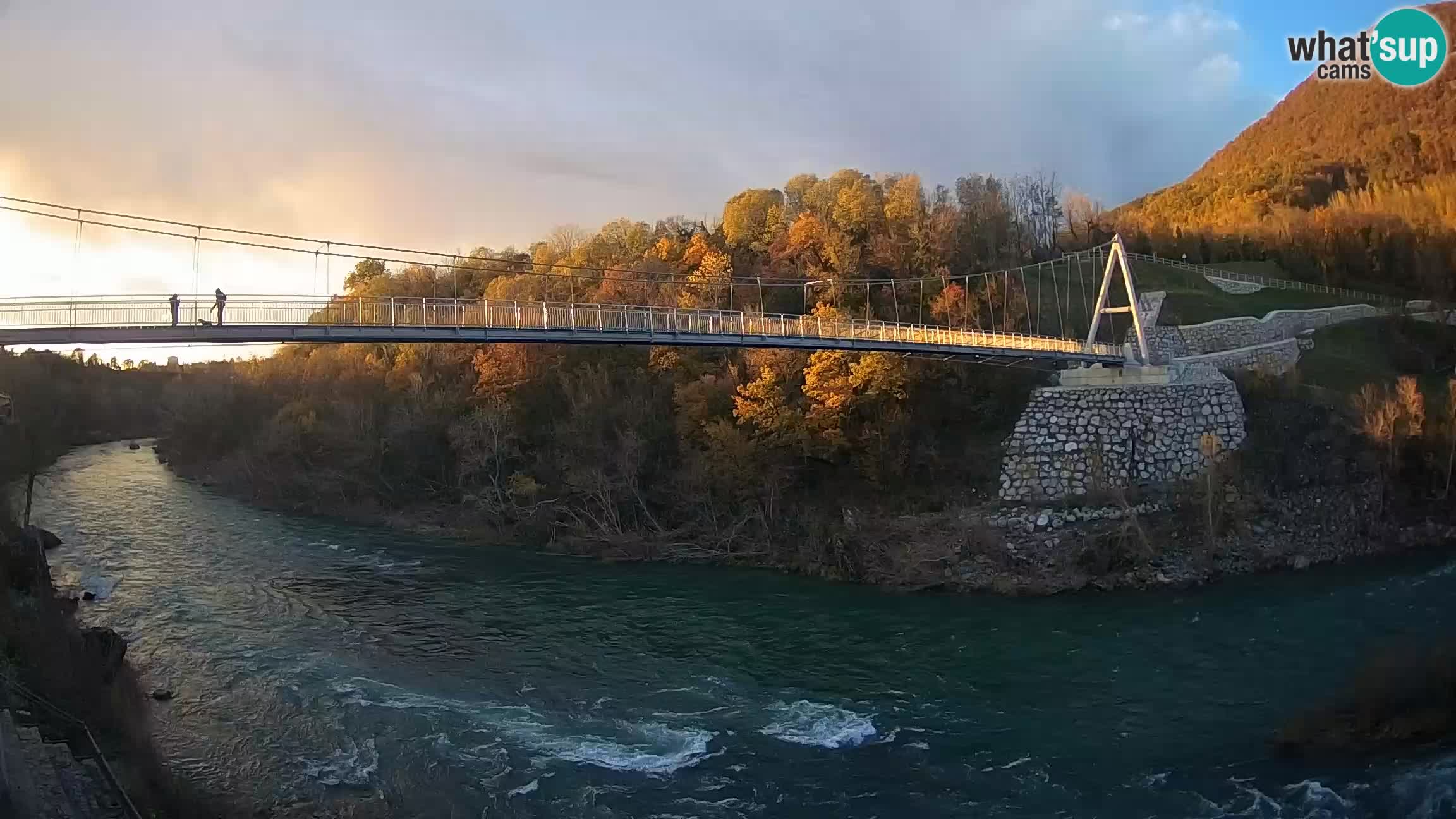 Brv čez reko Sočo – Solkan Spletna kamera