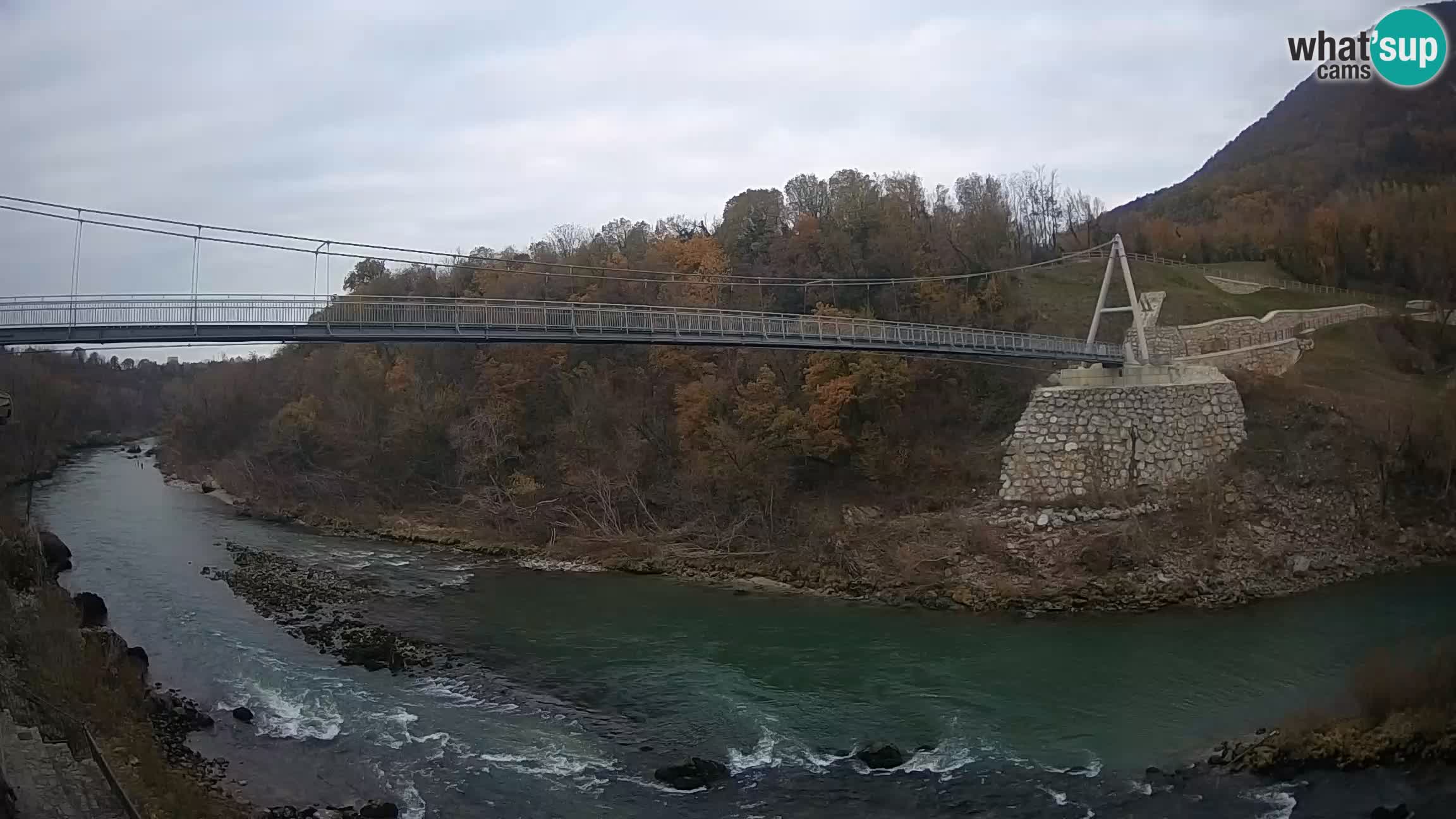 Brv čez reko Sočo – Solkan Spletna kamera