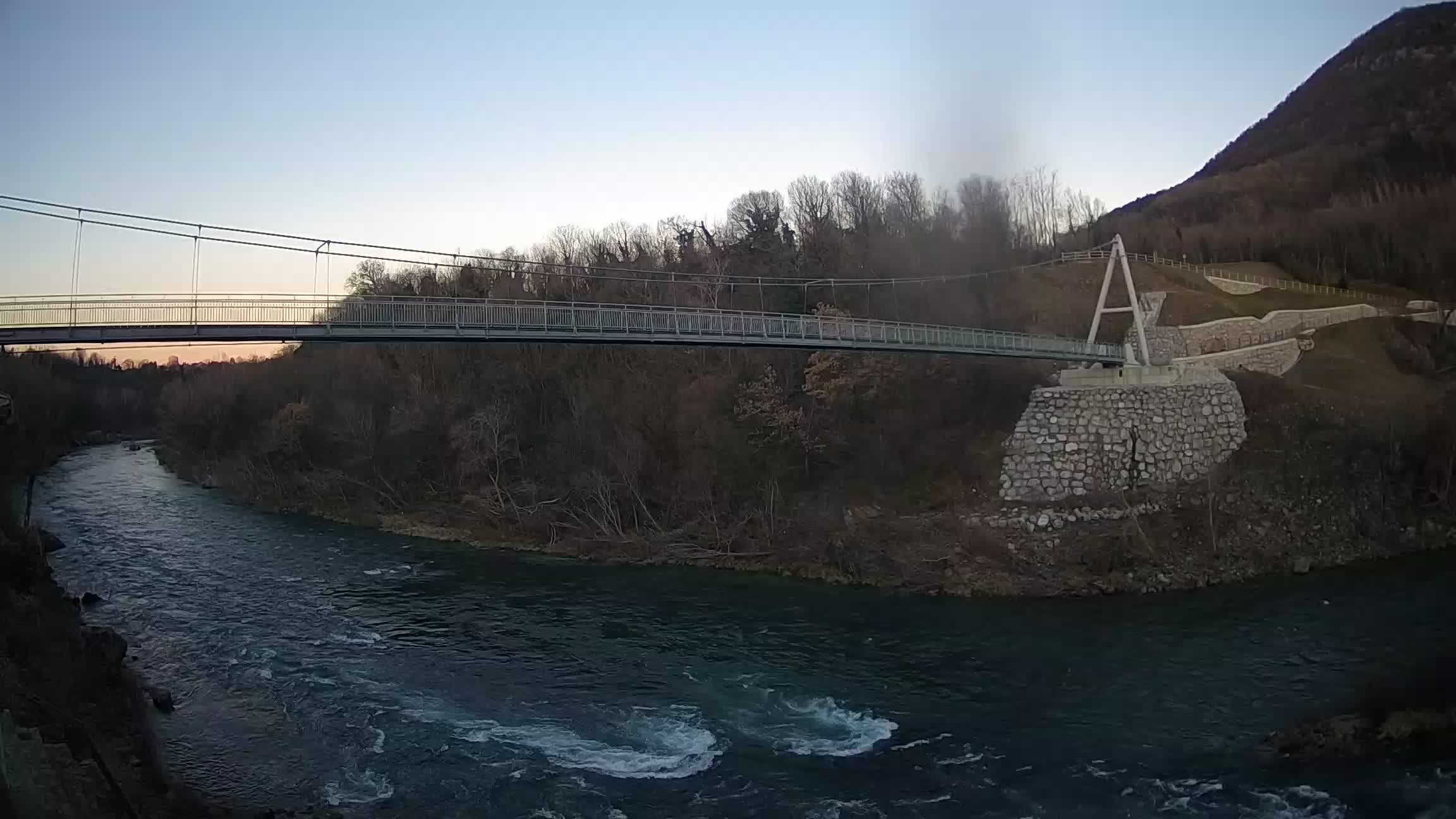 Webcam Soča River – Solkan – bicycle bridge