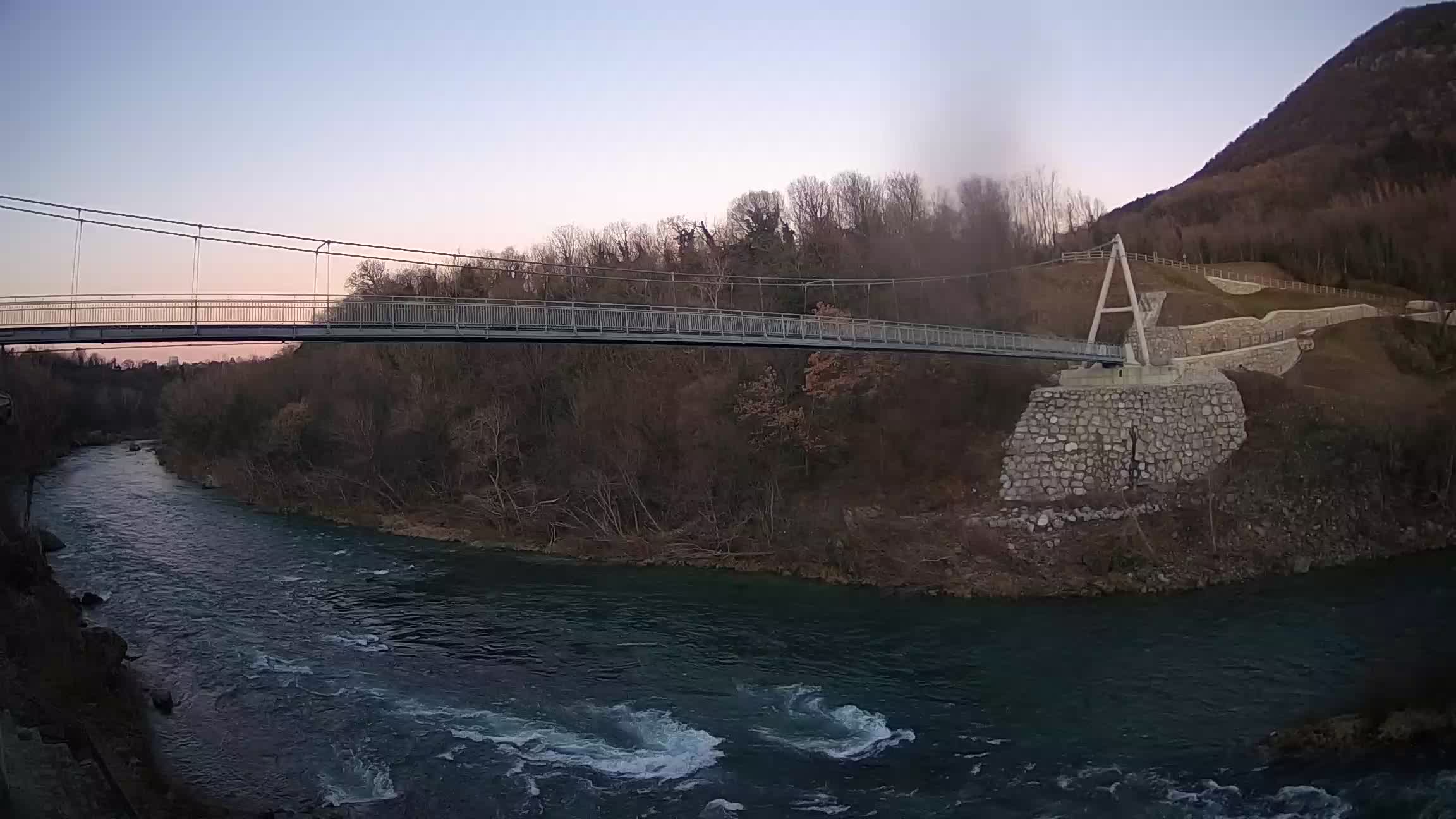 Webcam Soča River – Solkan – bicycle bridge