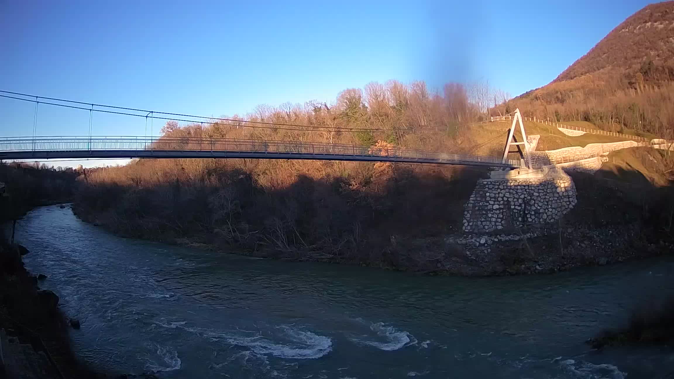 Webcam Soča River – Solkan – bicycle bridge