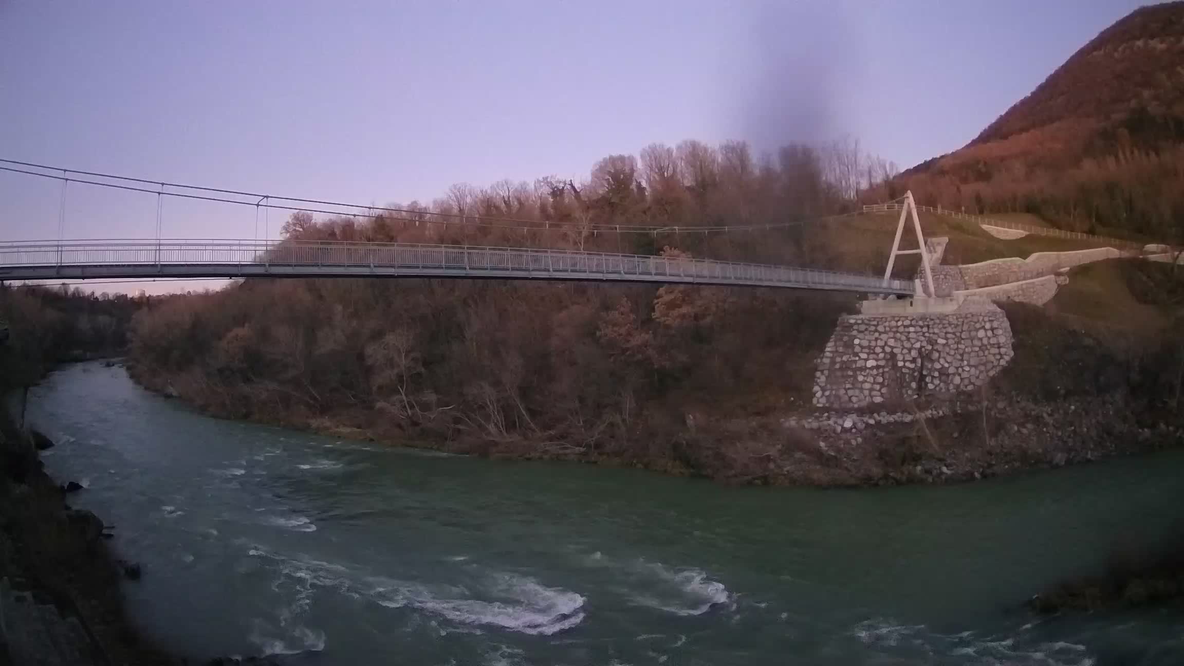 Webcam Soča River – Solkan – bicycle bridge