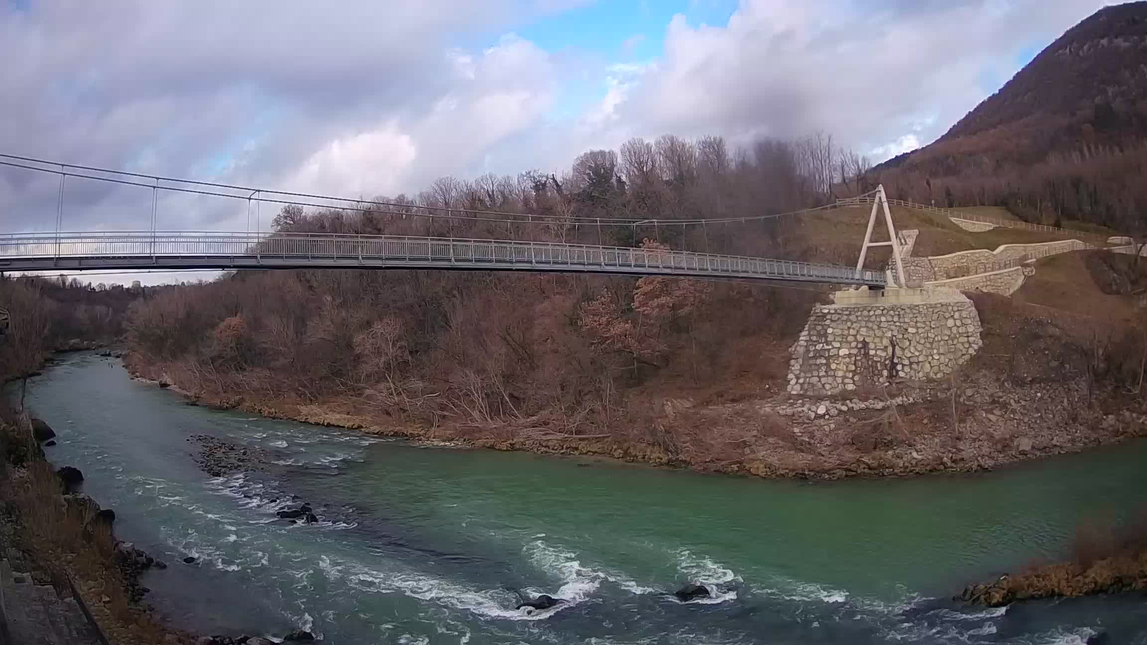 Brv čez reko Sočo – Solkan Spletna kamera