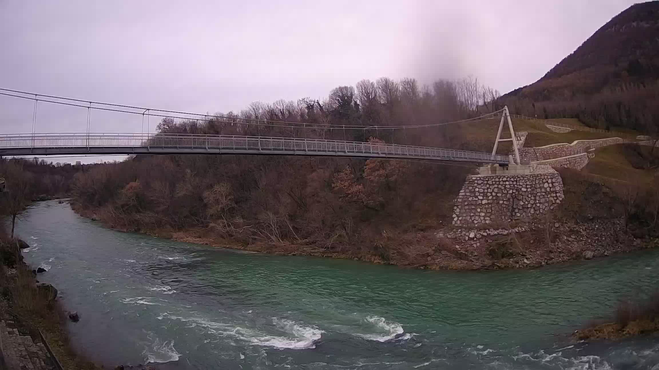 Webcam Soča River – Solkan – bicycle bridge