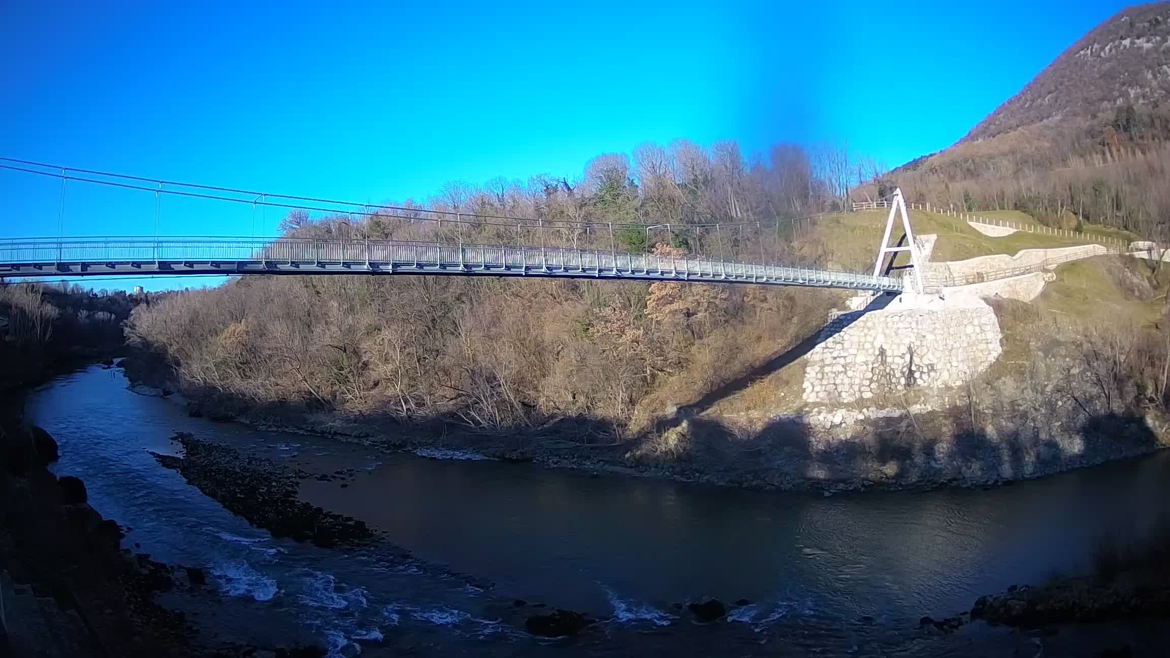 Webcam Soča River – Solkan – bicycle bridge