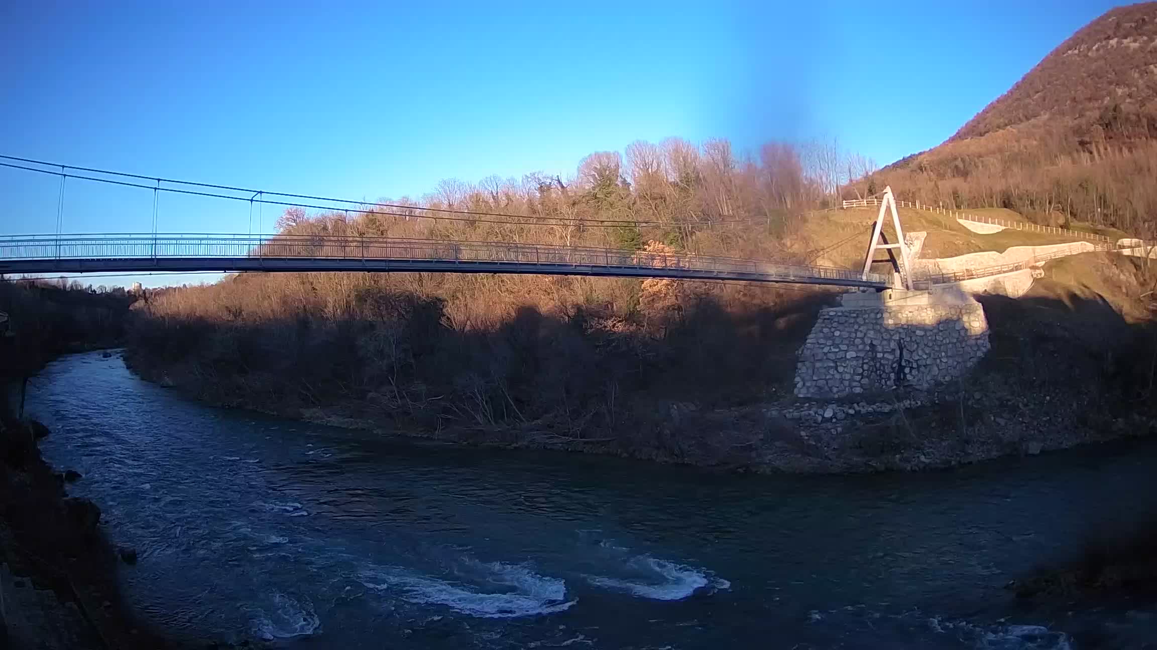 Webcam Soča River – Solkan – bicycle bridge