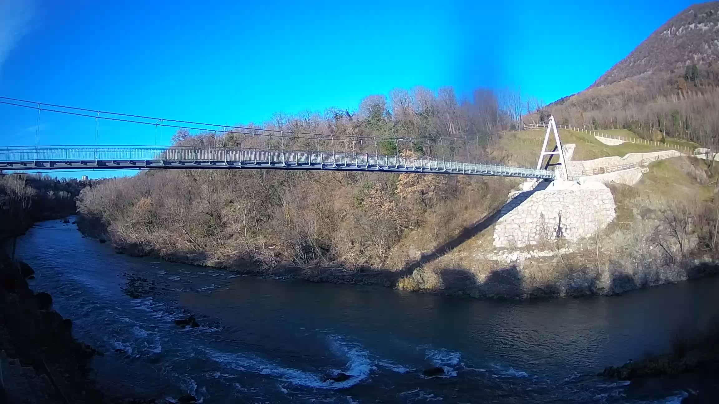 Webcam Soča River – Solkan – bicycle bridge