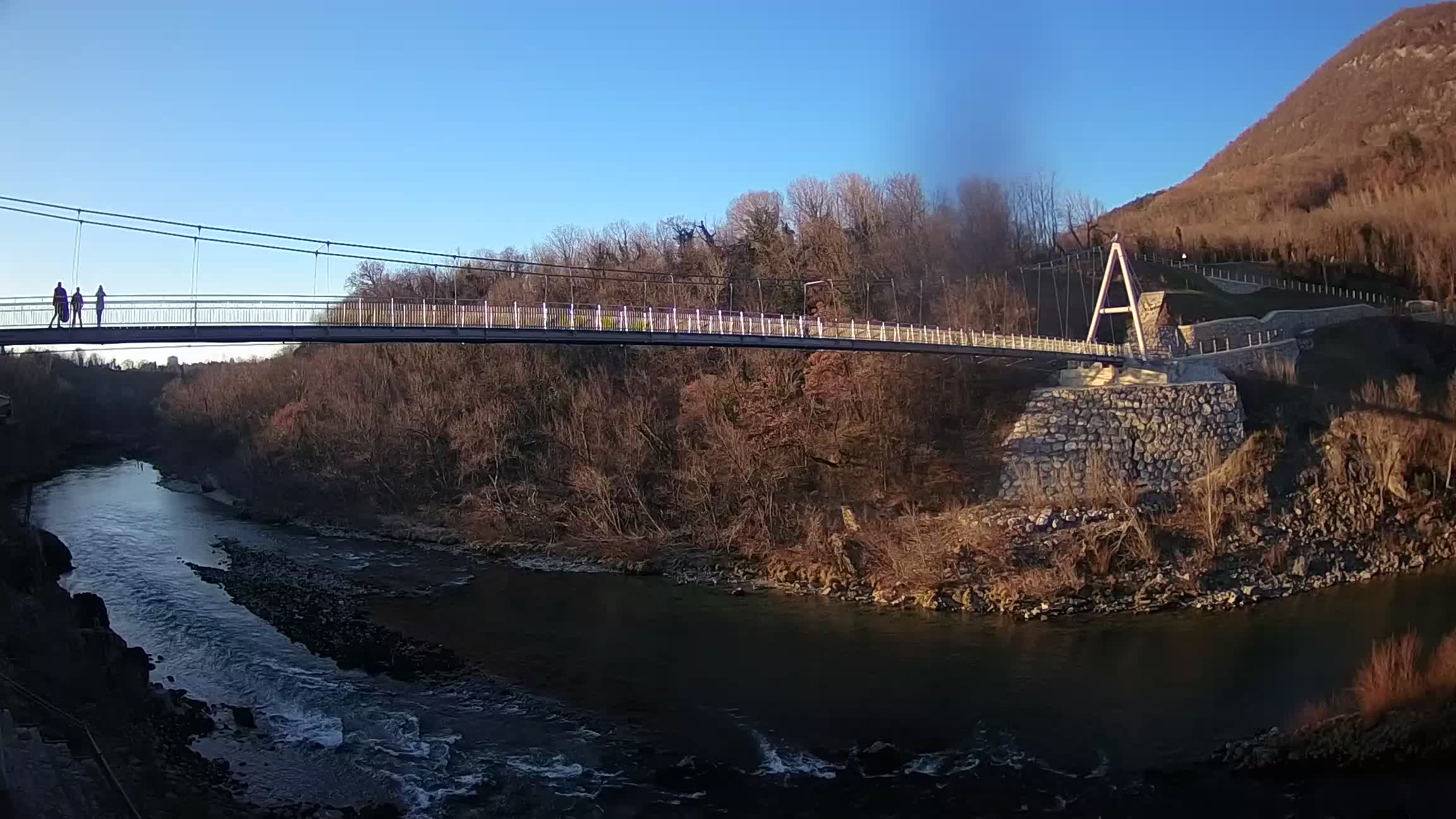 Webcam Soča River – Solkan – bicycle bridge