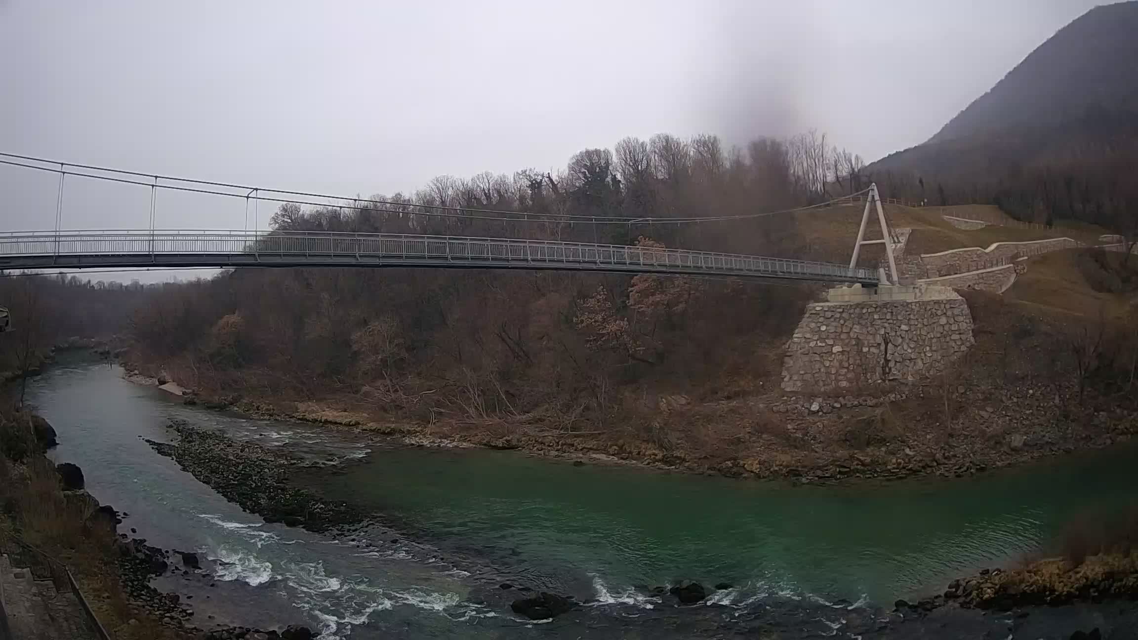 Webcam Soča River – Solkan – bicycle bridge