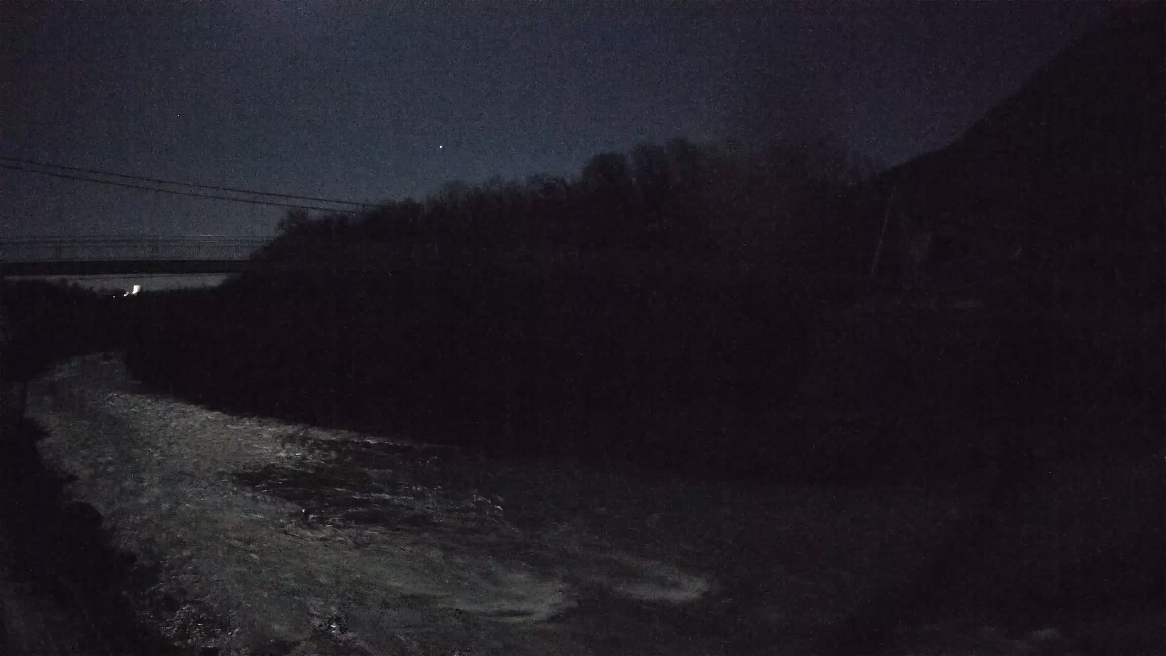 Puente peatonal Soča camera en vivo Solkan