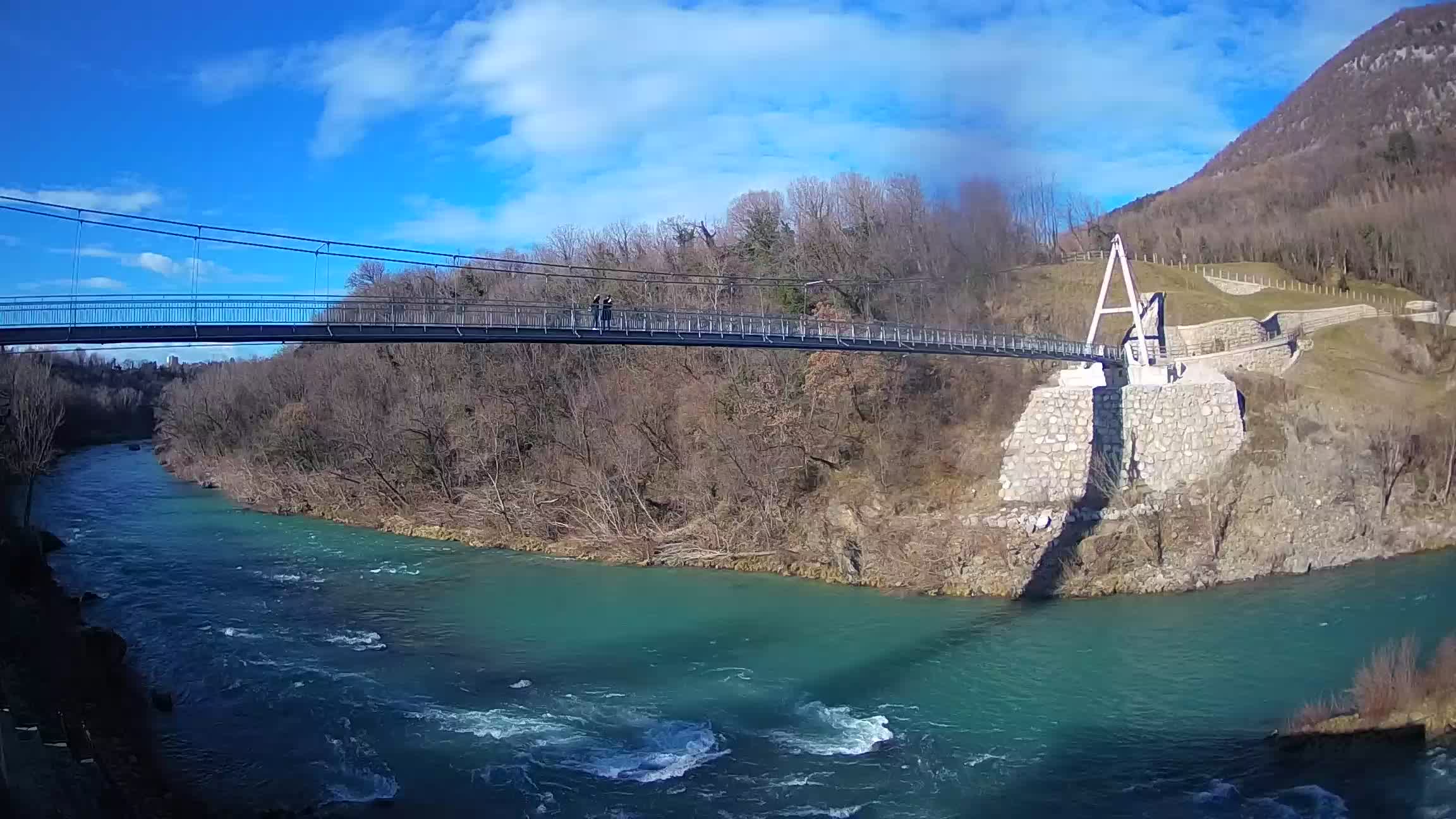 Webcam Soča River – Solkan – bicycle bridge