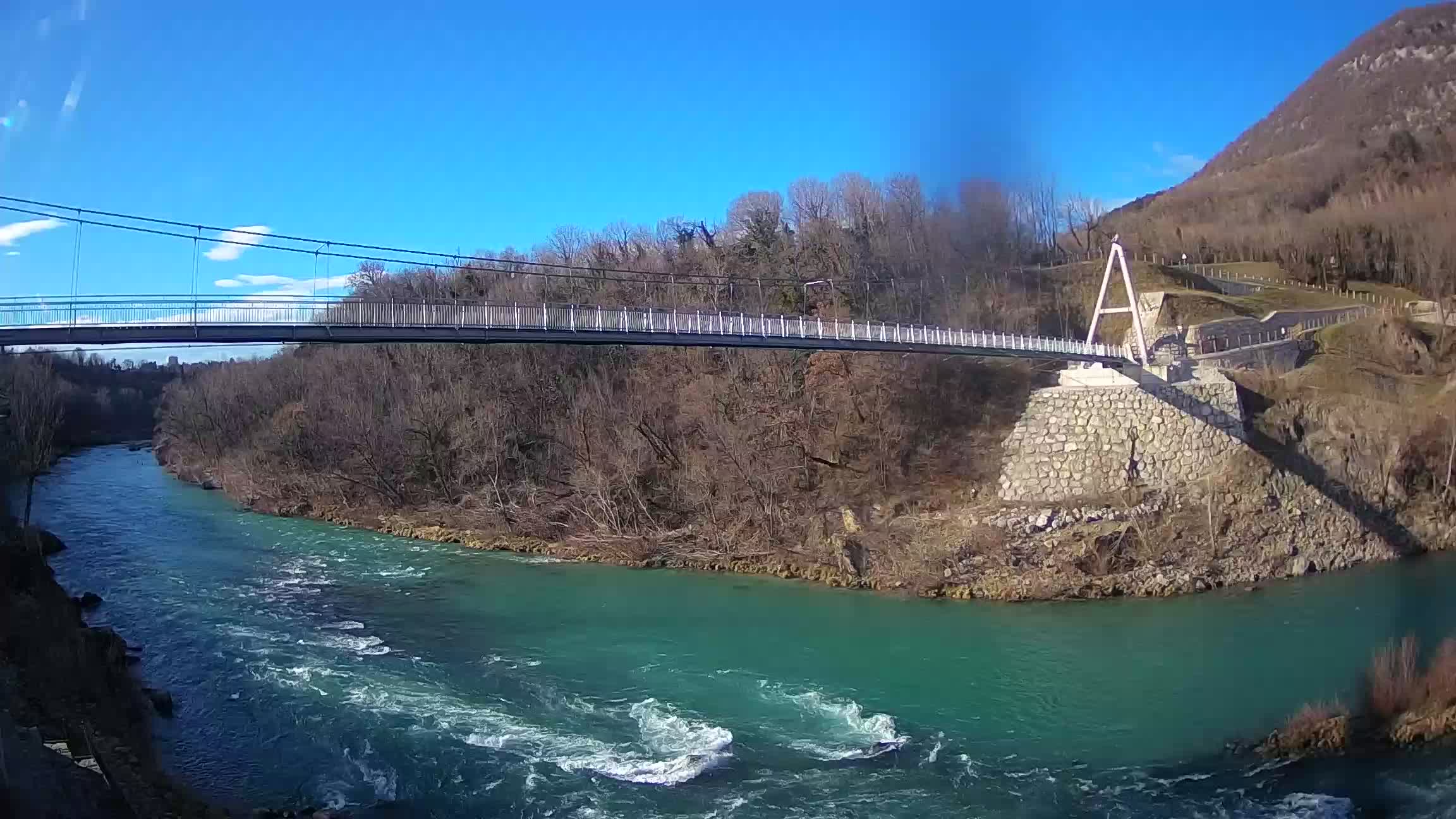 Webcam Soča River – Solkan – bicycle bridge