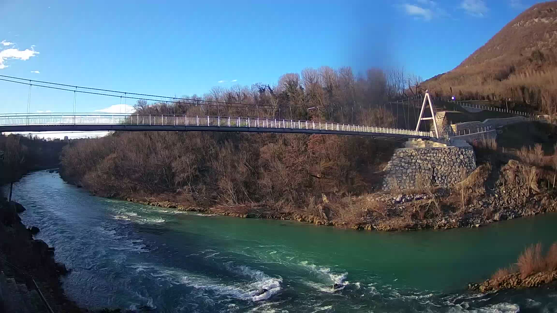 Webcam Soča River – Solkan – bicycle bridge