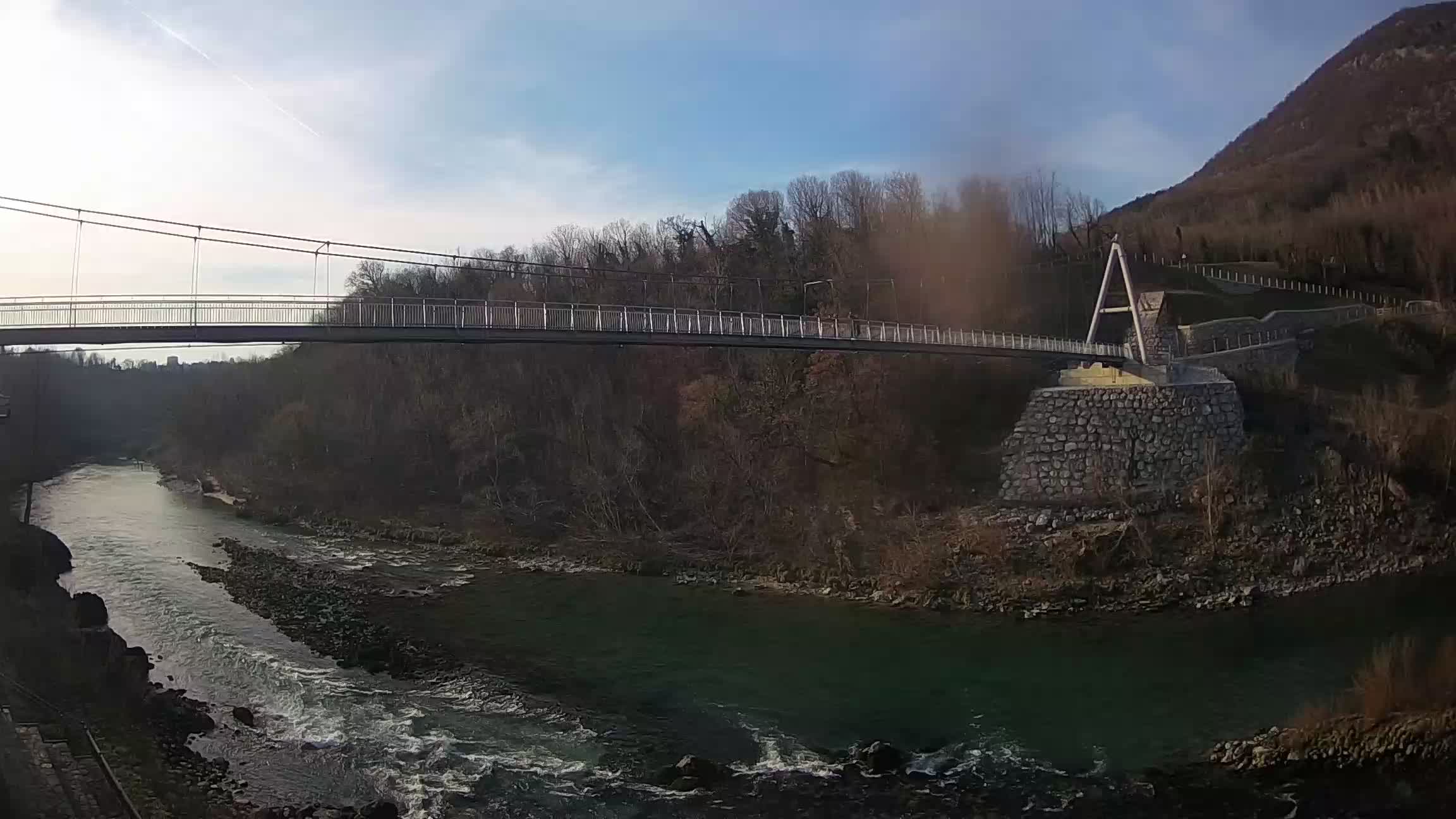 Webcam Soča River – Solkan – bicycle bridge