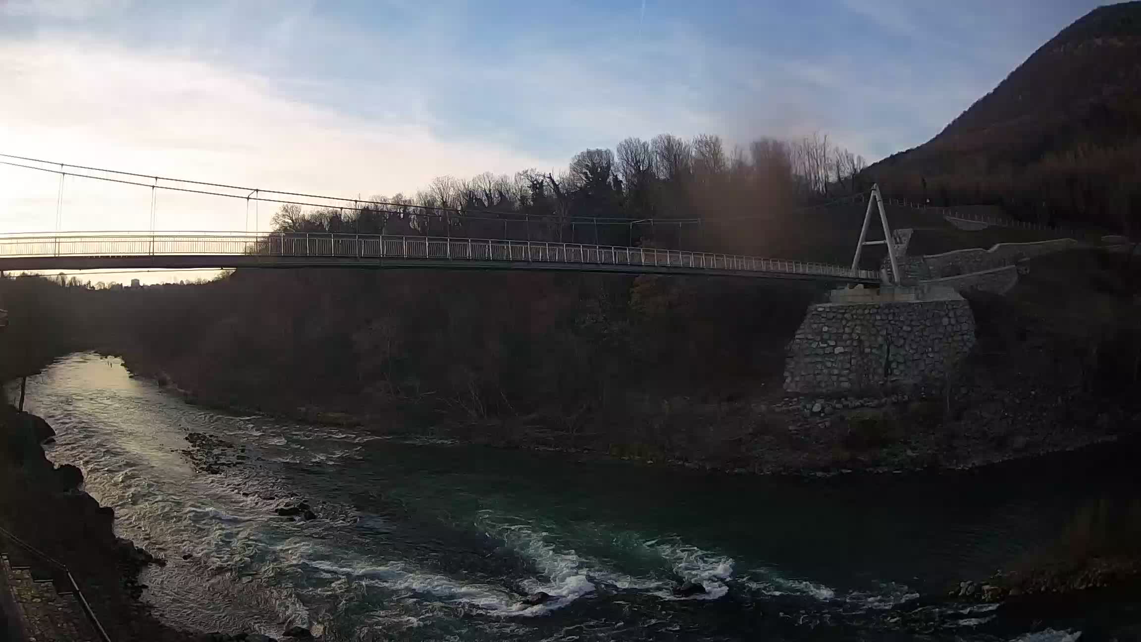 Webcam Soča River – Solkan – bicycle bridge