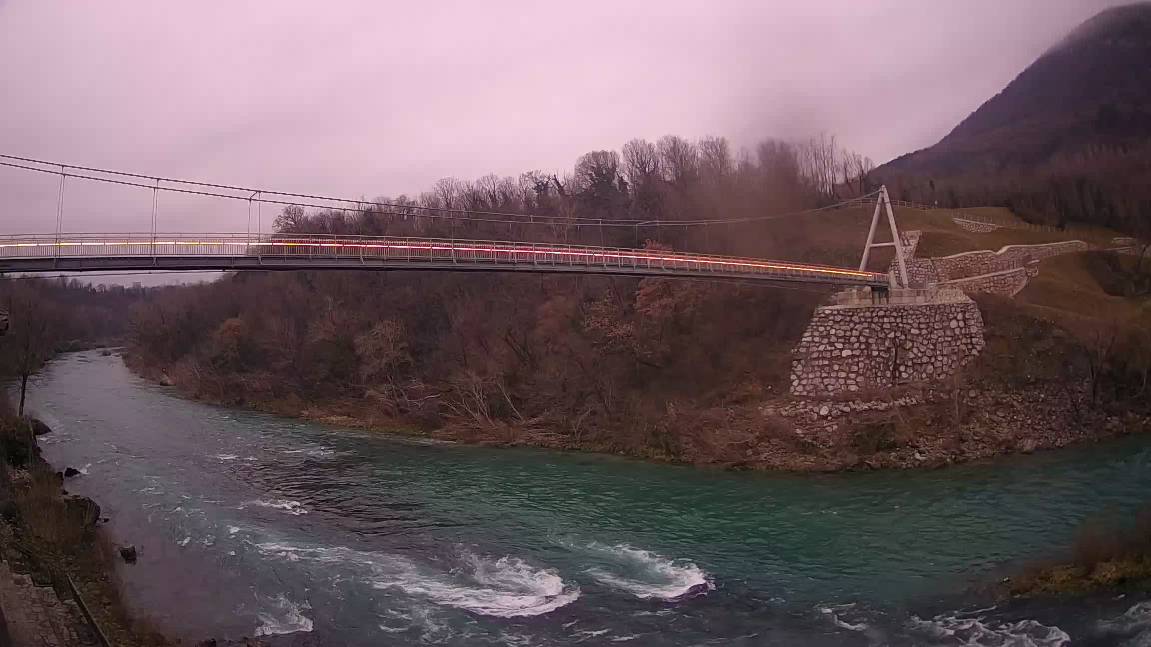 Webcam Soča River – Solkan – bicycle bridge