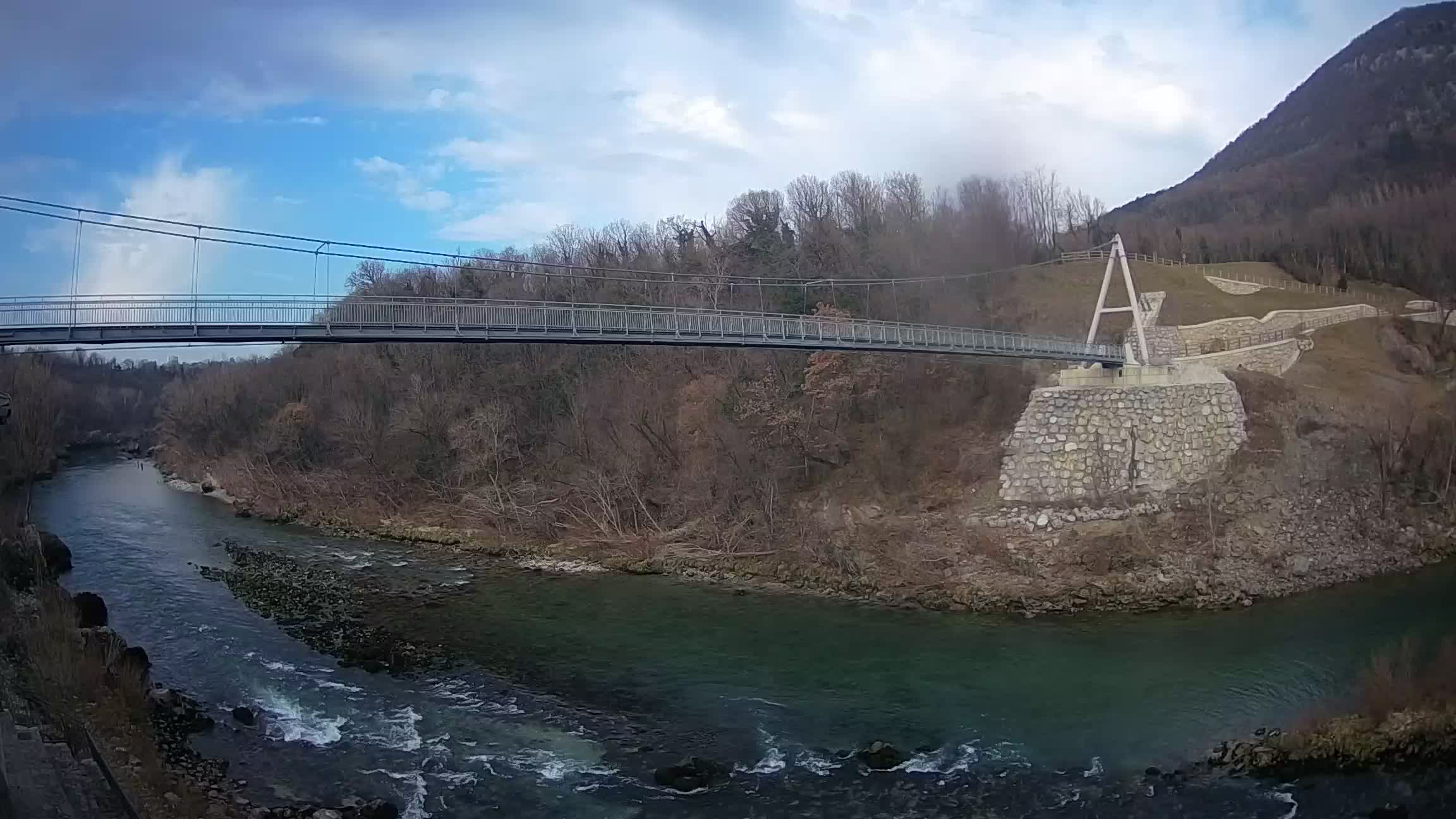 Webcam Soča River – Solkan – bicycle bridge