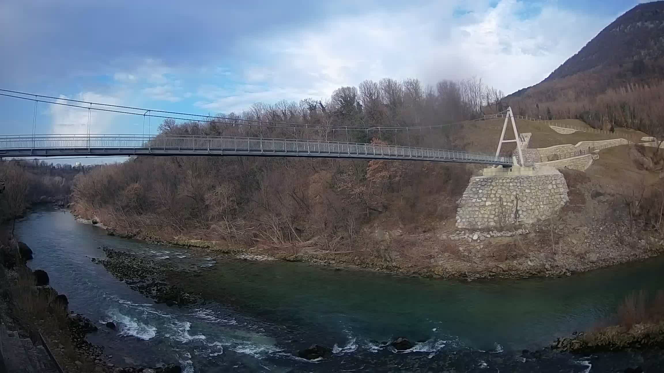 Webcam Soča River – Solkan – bicycle bridge