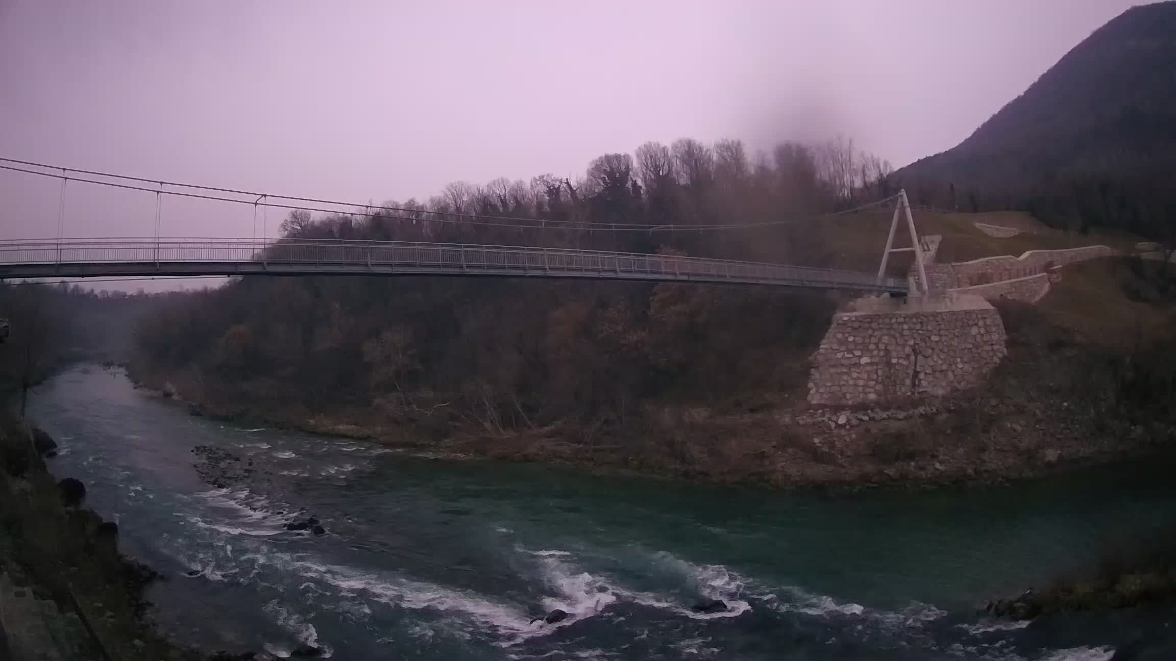 Webcam Soča River – Solkan – bicycle bridge