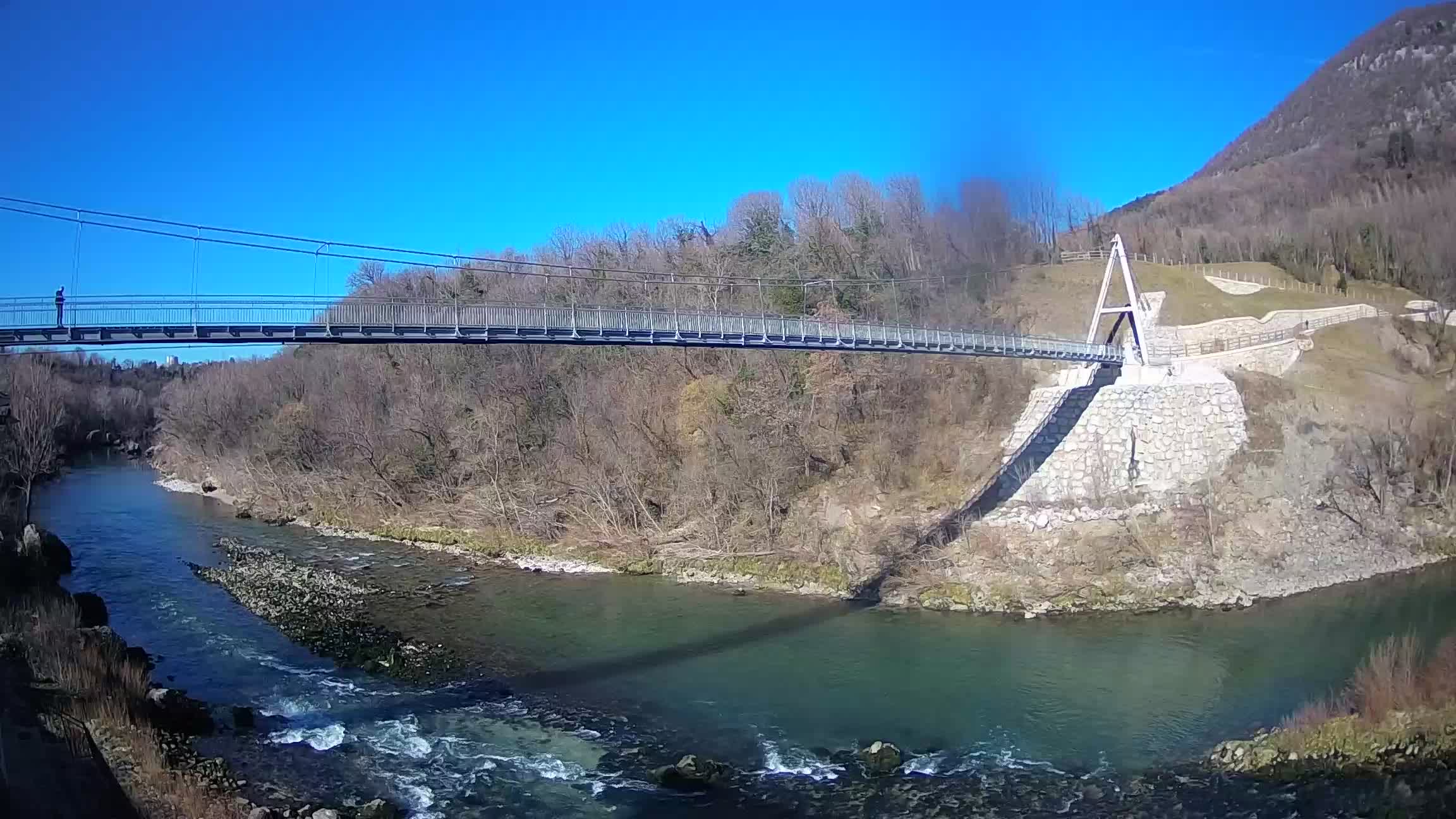 Webcam Soča River – Solkan – bicycle bridge