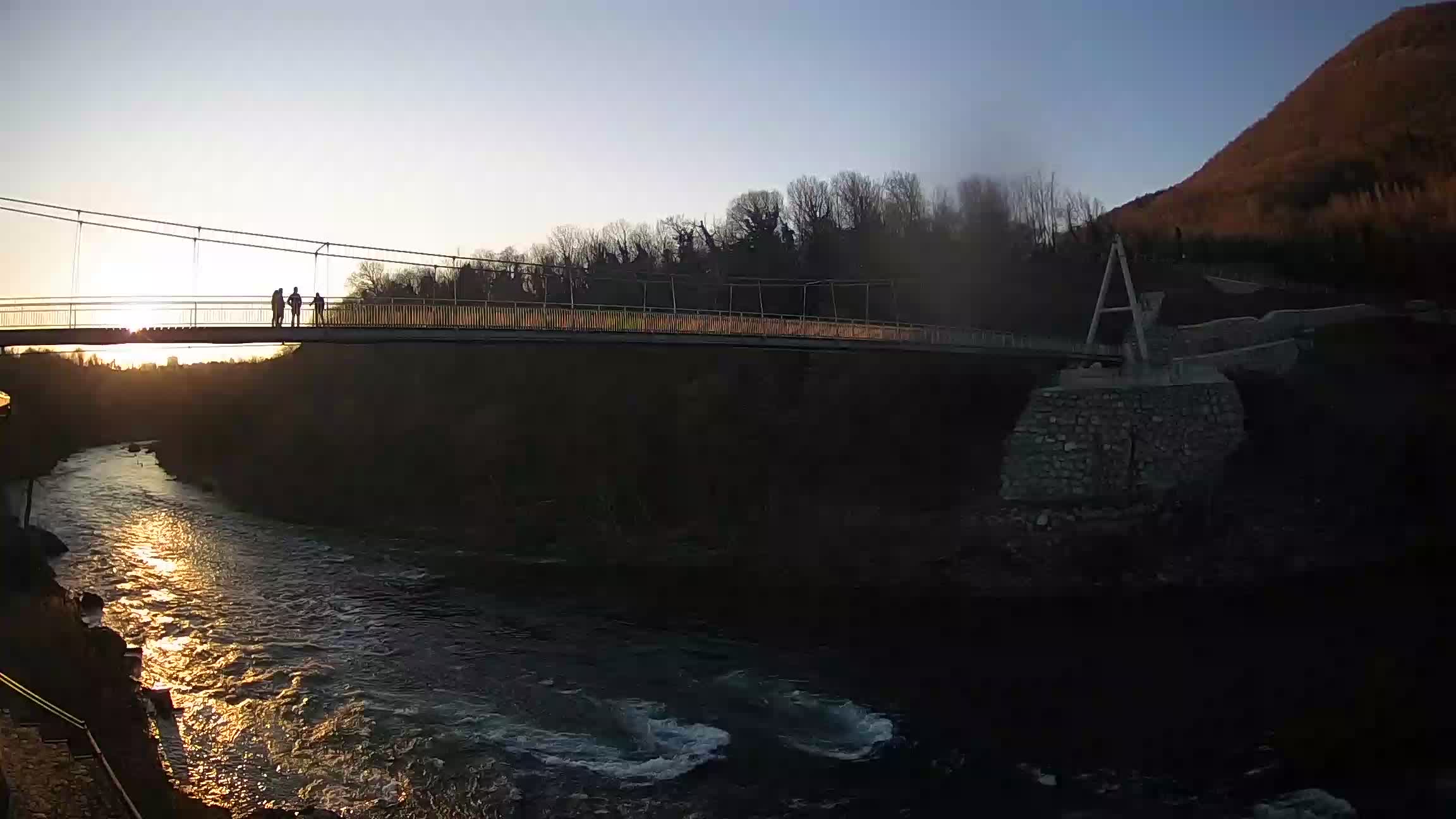 Webcam Soča River – Solkan – bicycle bridge