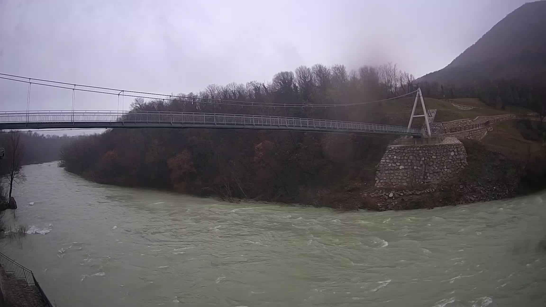 Webcam Soča River – Solkan – bicycle bridge