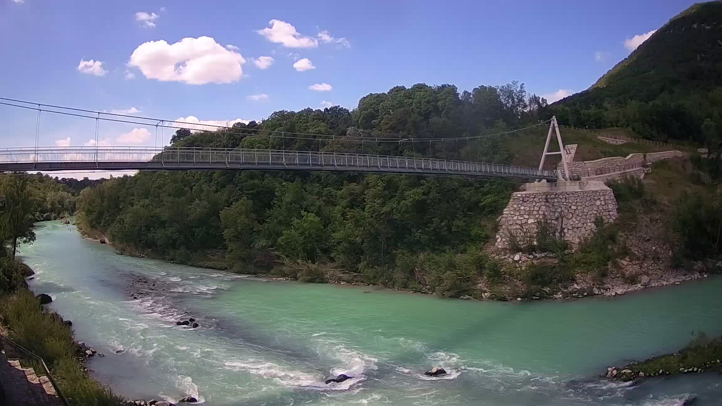 Webcam Soča River – Solkan – bicycle bridge