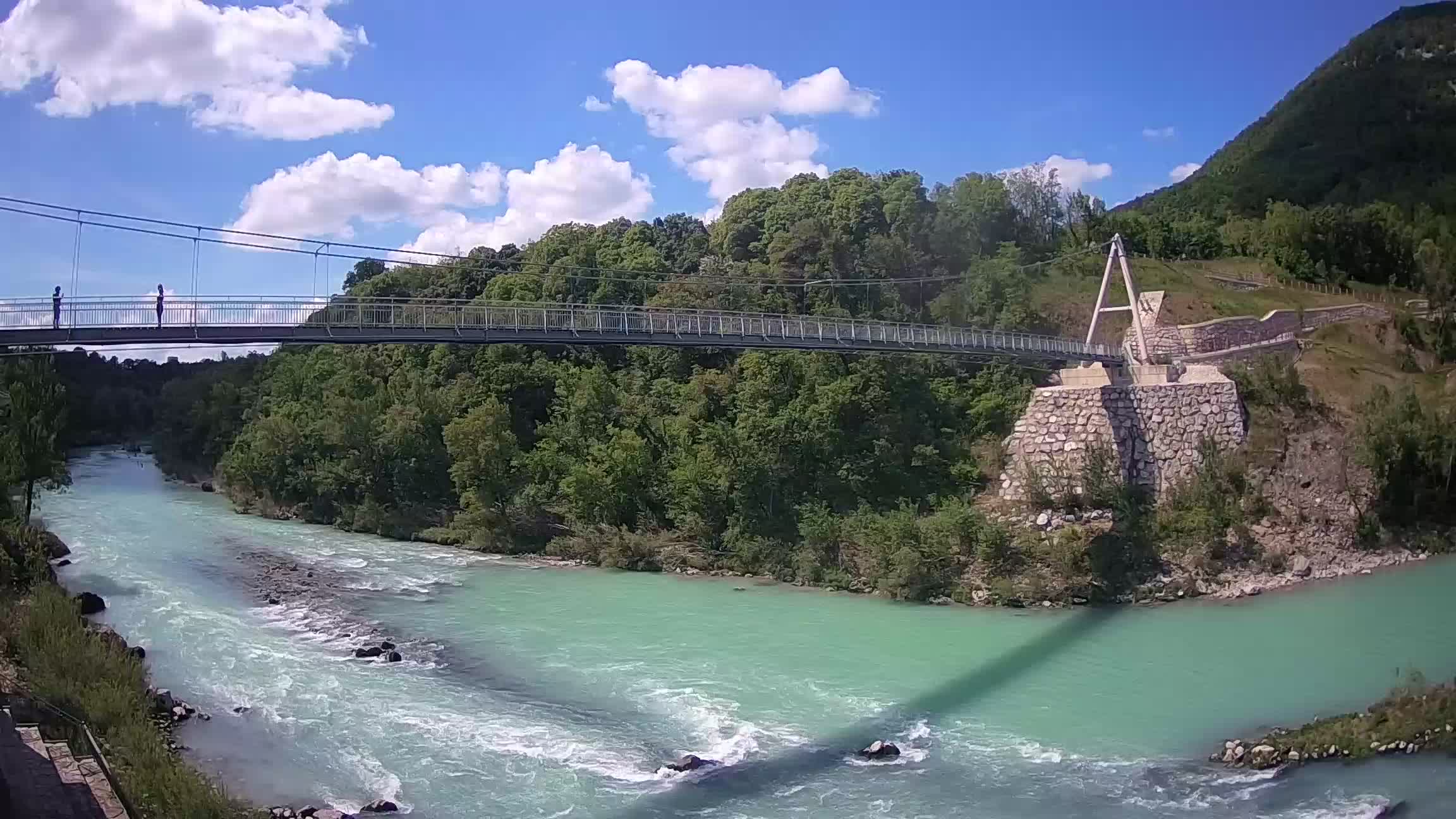 Brv čez reko Sočo – Solkan Spletna kamera