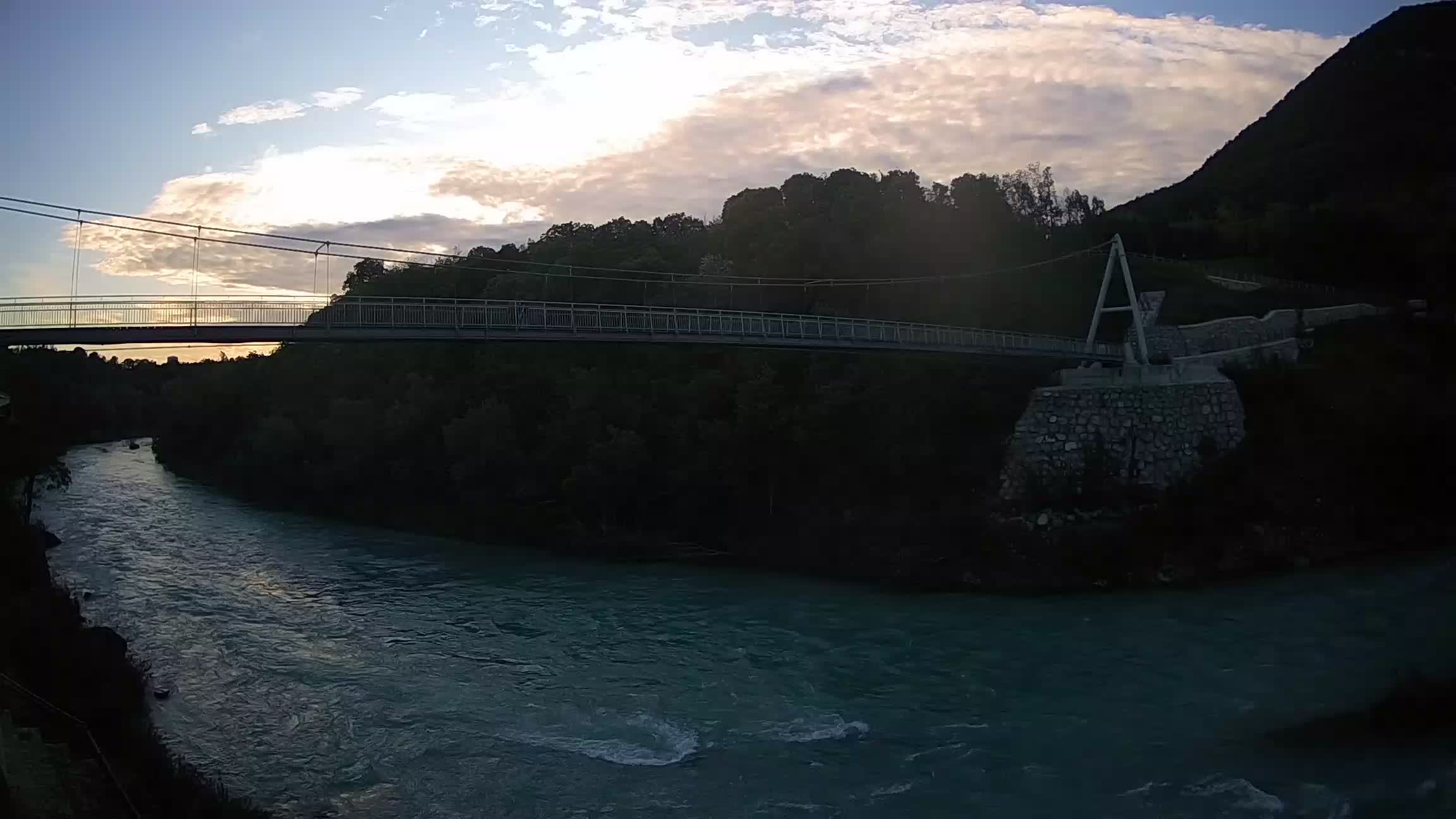 Webcam Soča River – Solkan – bicycle bridge