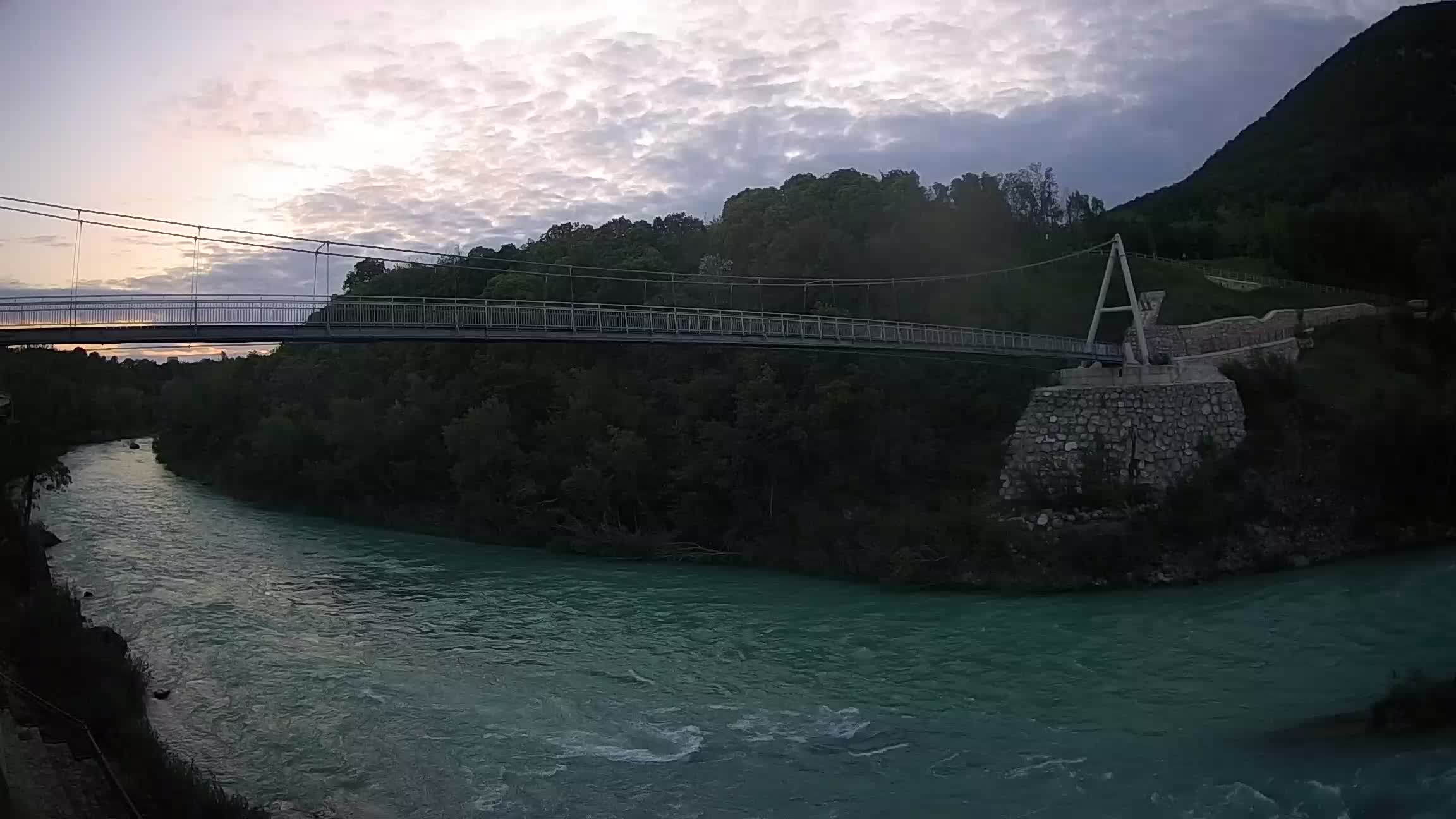Webcam Soča River – Solkan – bicycle bridge