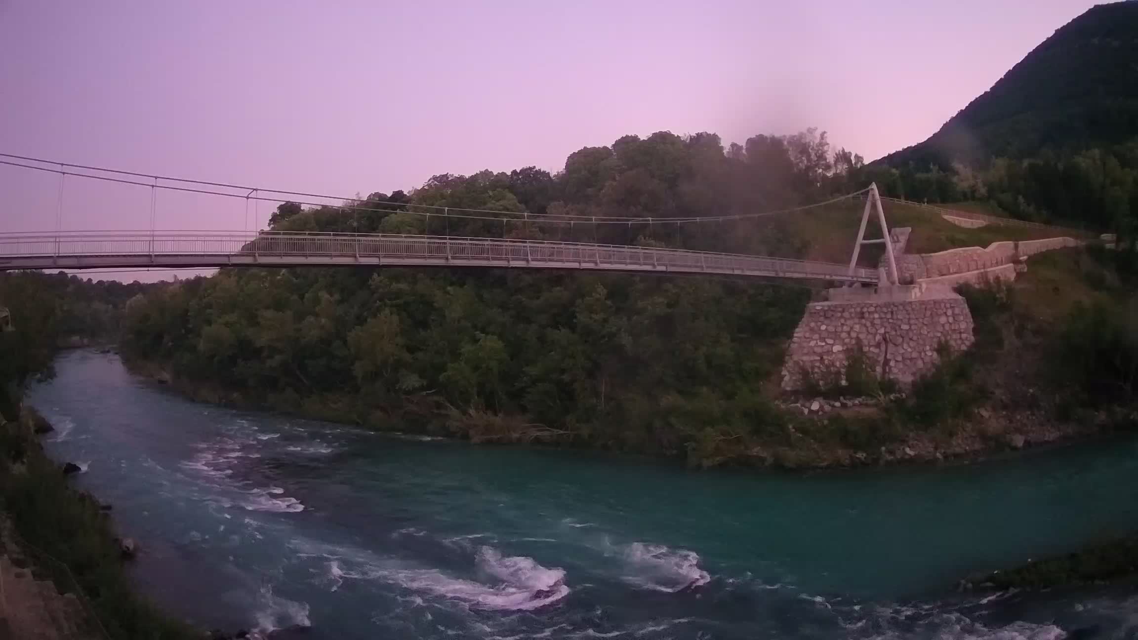 Webcam Soča River – Solkan – bicycle bridge