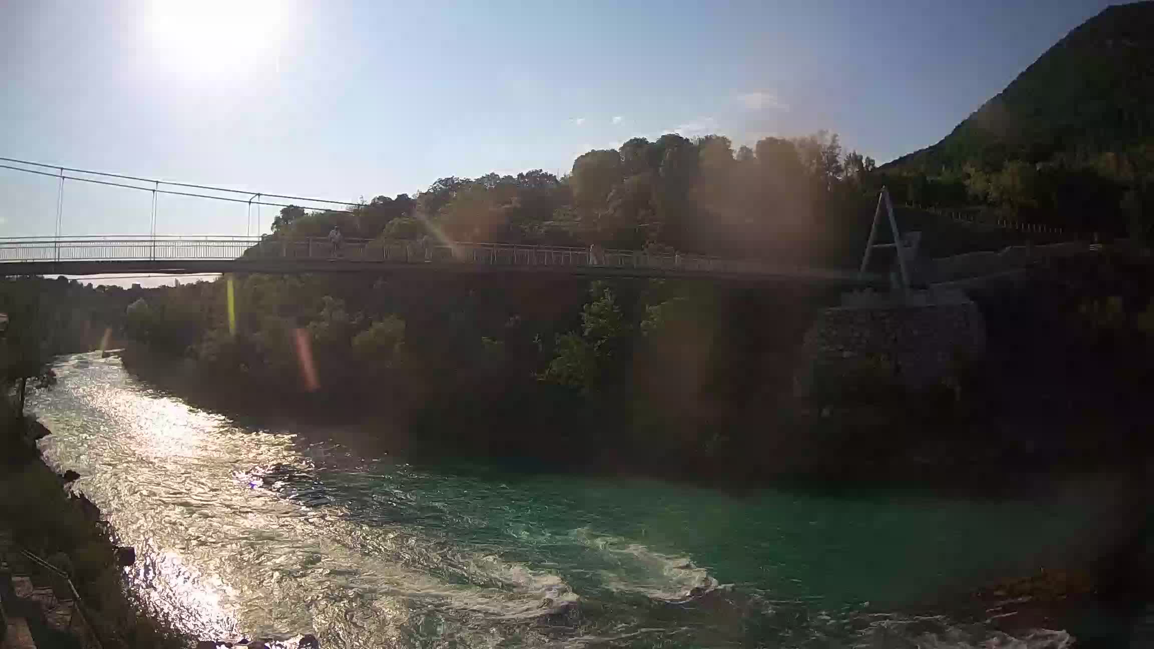 Webcam Soča River – Solkan – bicycle bridge