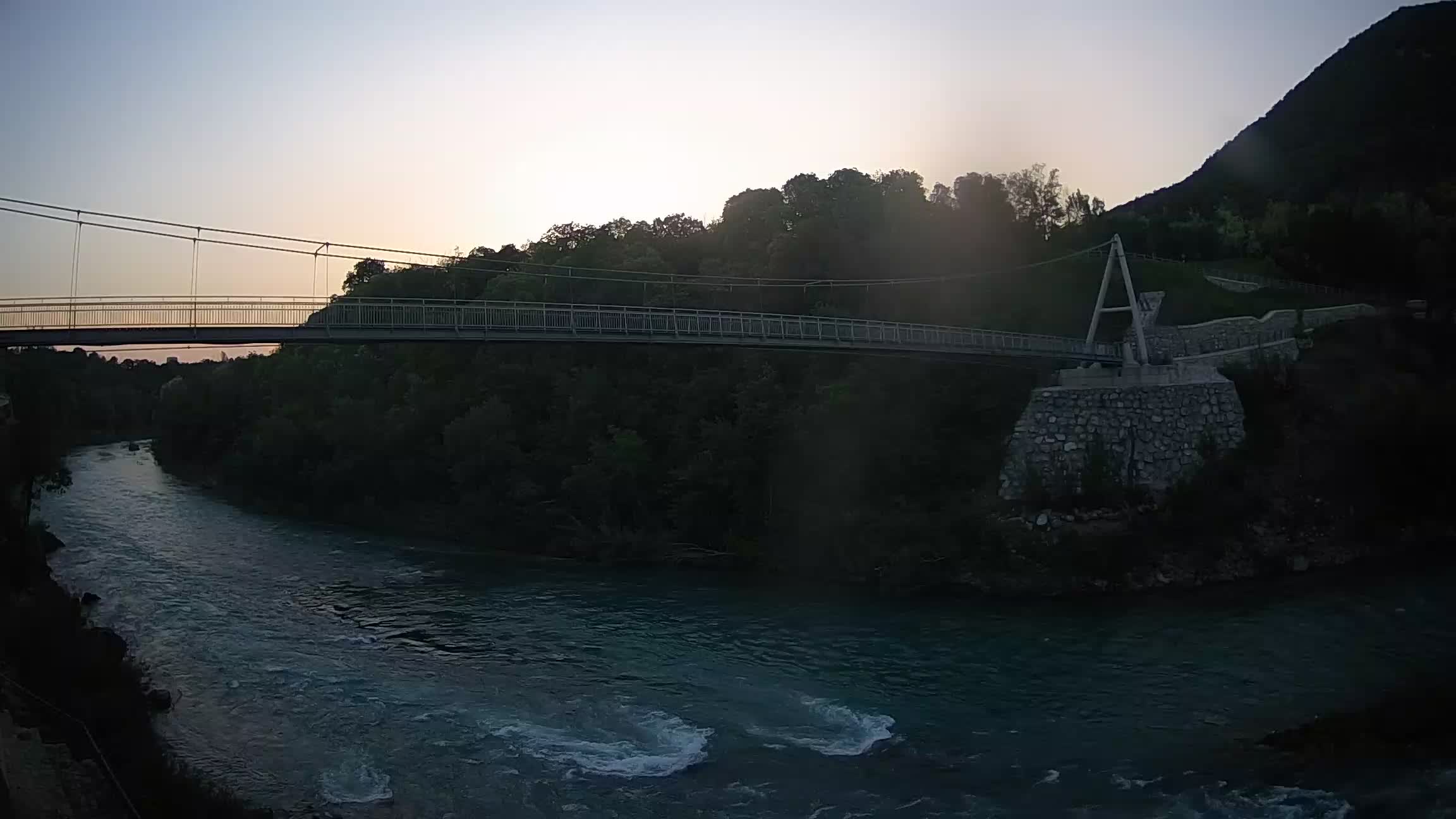 Brv čez reko Sočo – Solkan Spletna kamera