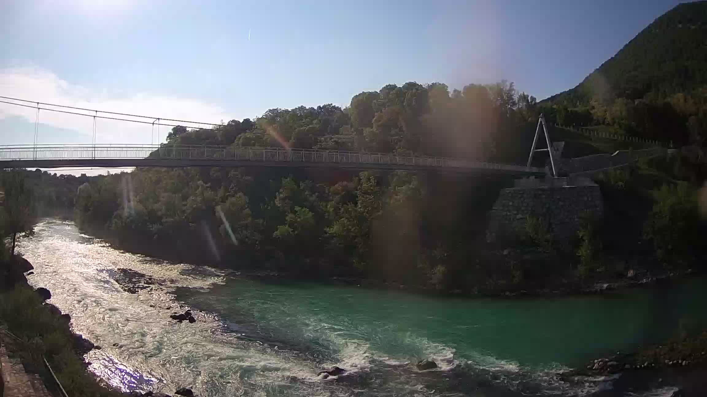 Webcam Soča River – Solkan – bicycle bridge